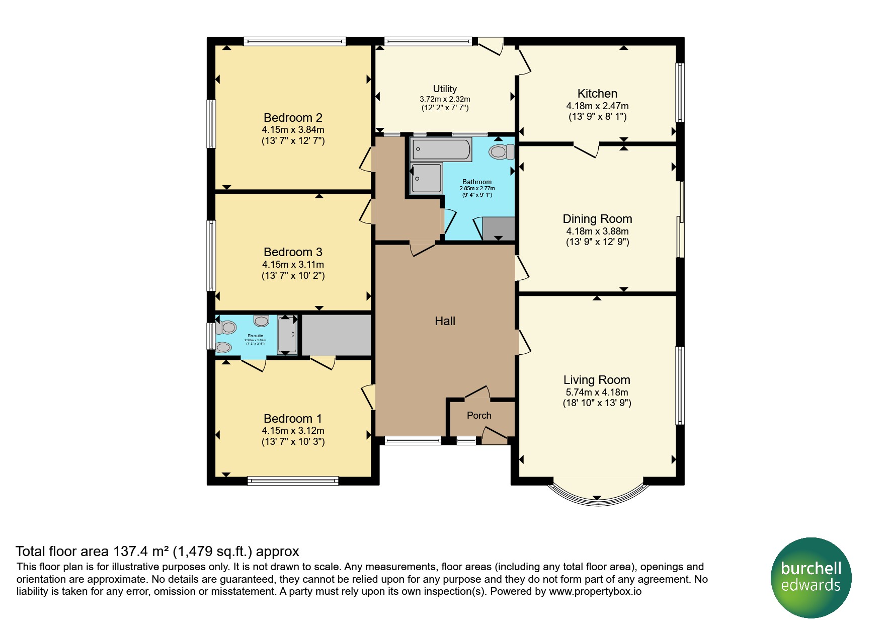 2, Tower Road, Burton-On-Trent floorplan
