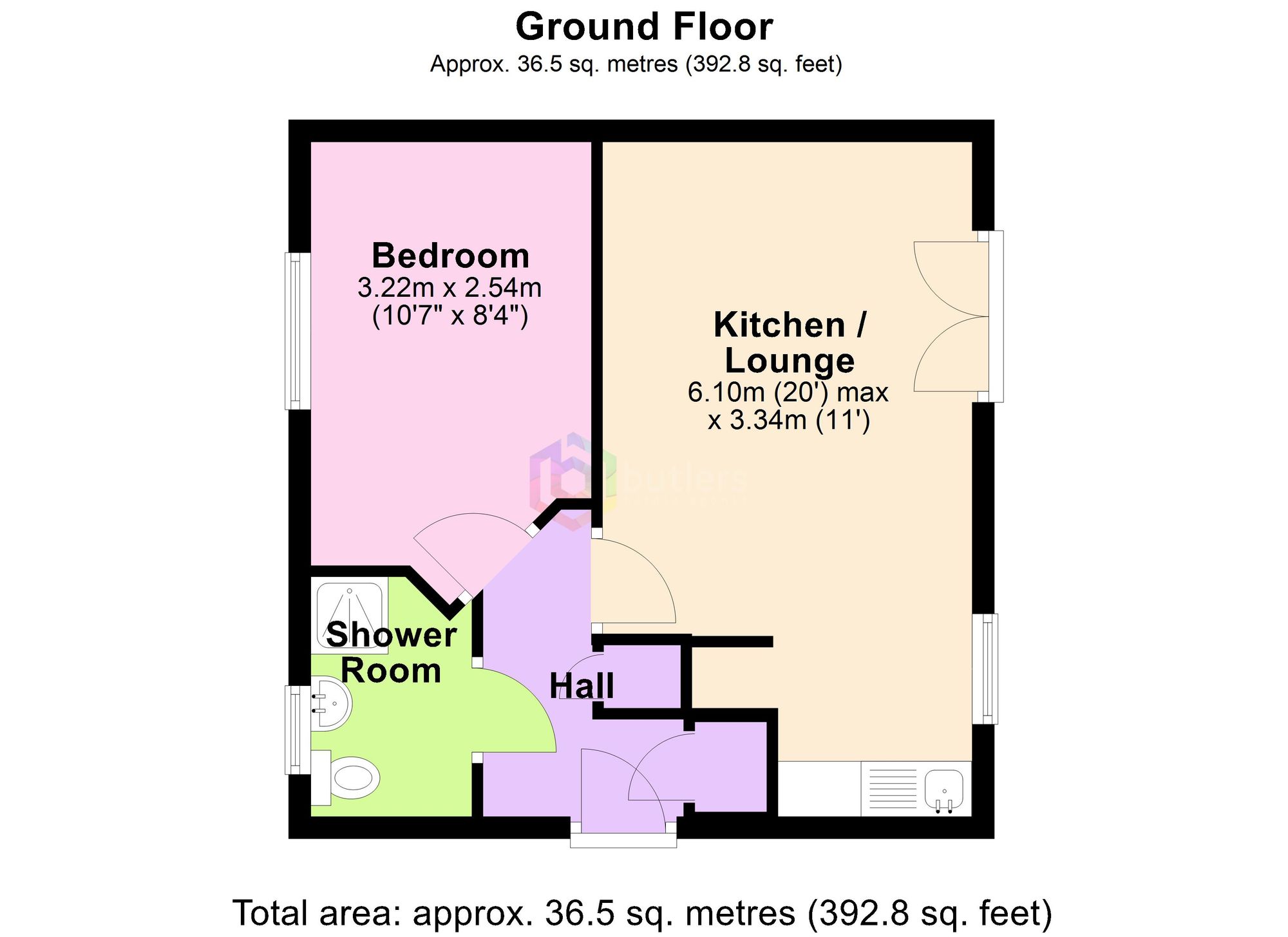33 Oxclose Park Rise, Sheffield floorplan