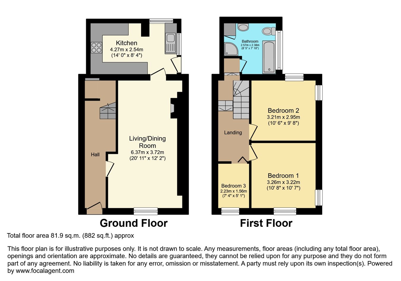 Gorwel, Llanarth floorplan