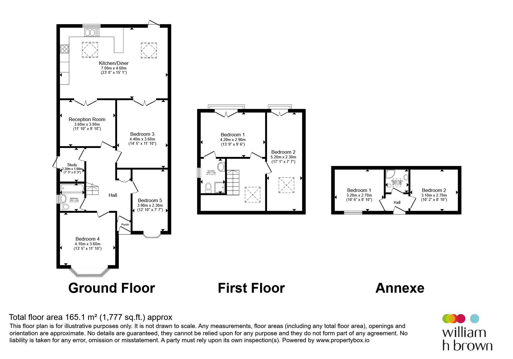 16, Lamerton Road, Ilford floorplan