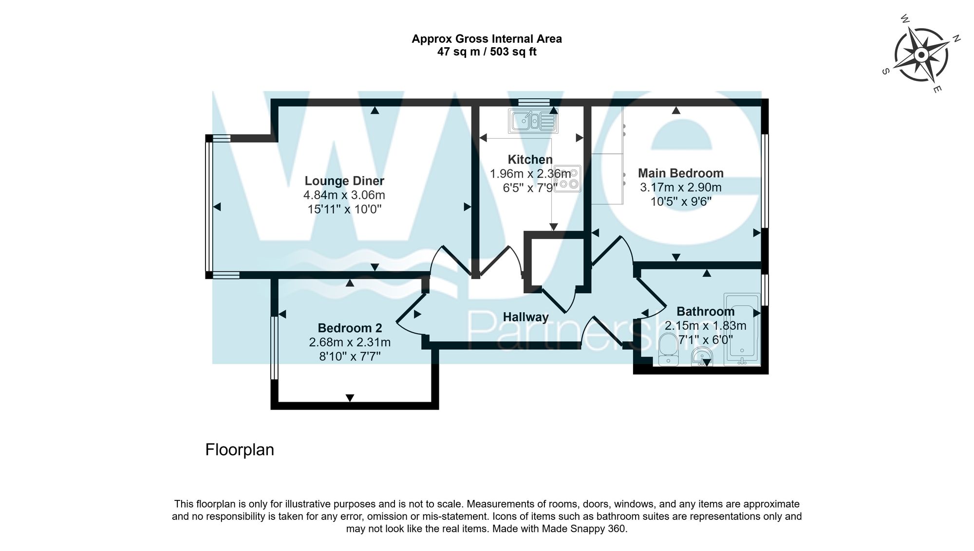 4 The Coppice Wycombe Road, High Wycombe floorplan