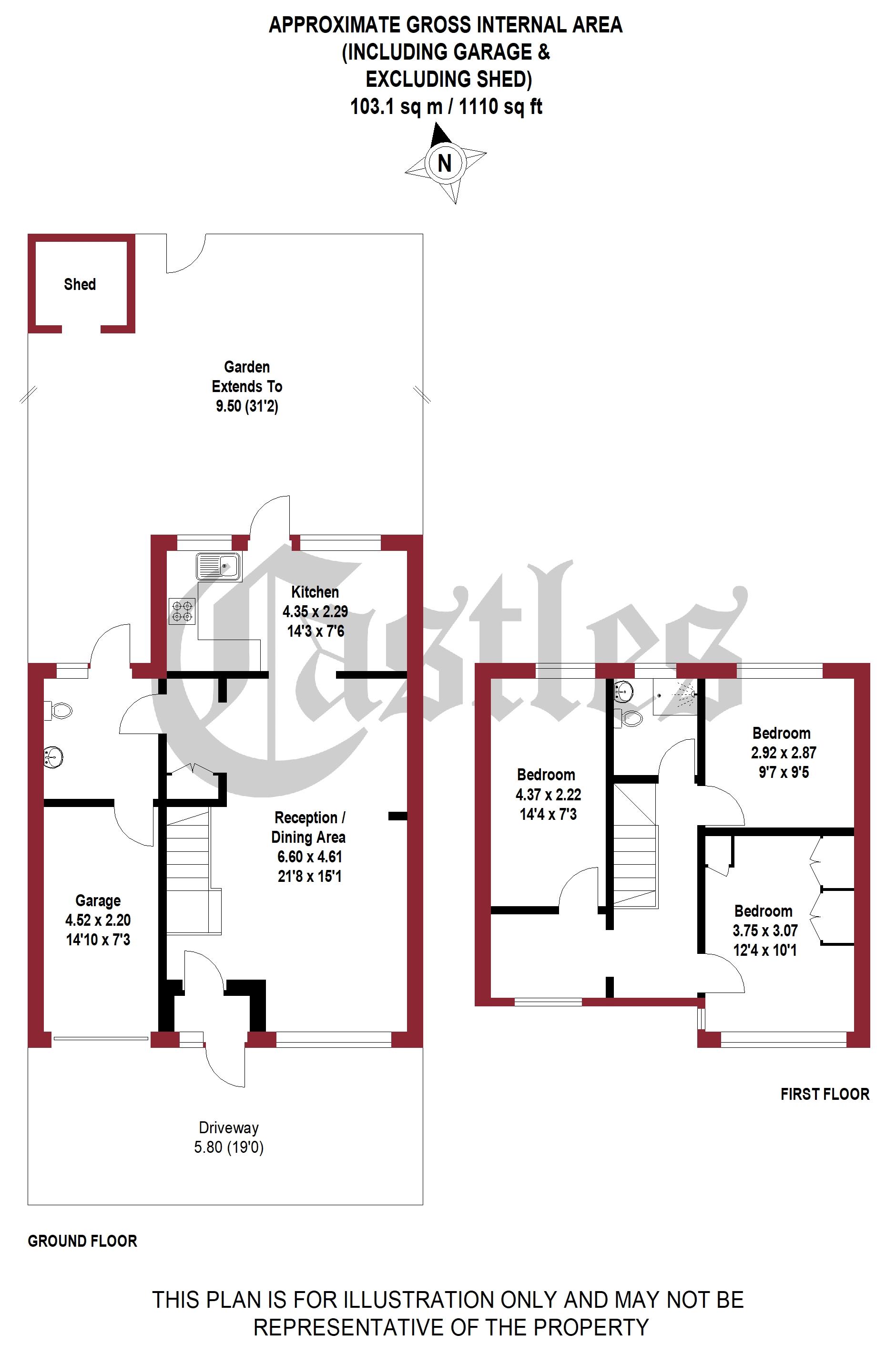 3 Bedrooms End terrace house for sale in Albany Park Avenue, Enfield EN3