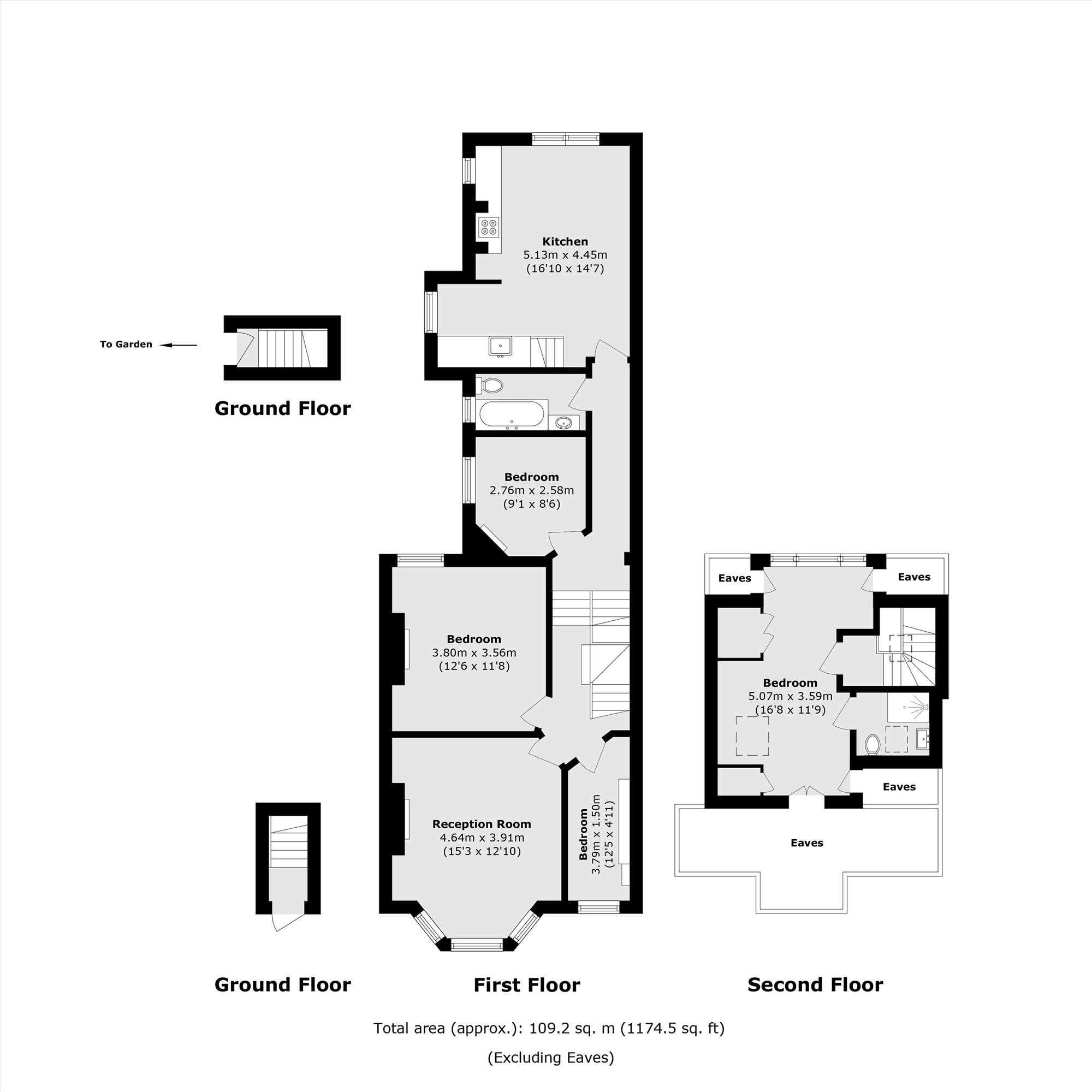 102B, Holland Road, London floorplan