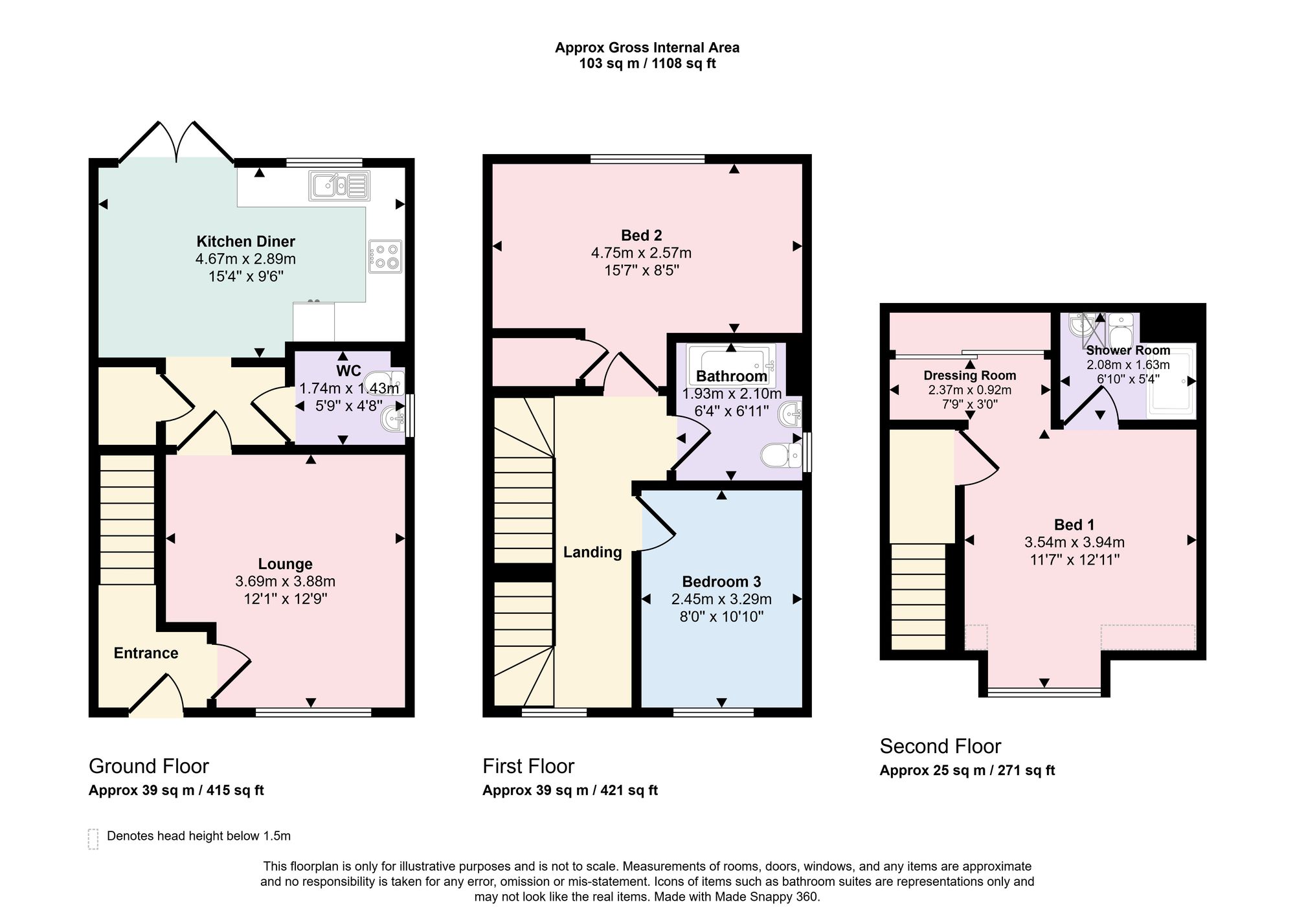 194 Kingsman Drive, Southampton floorplan