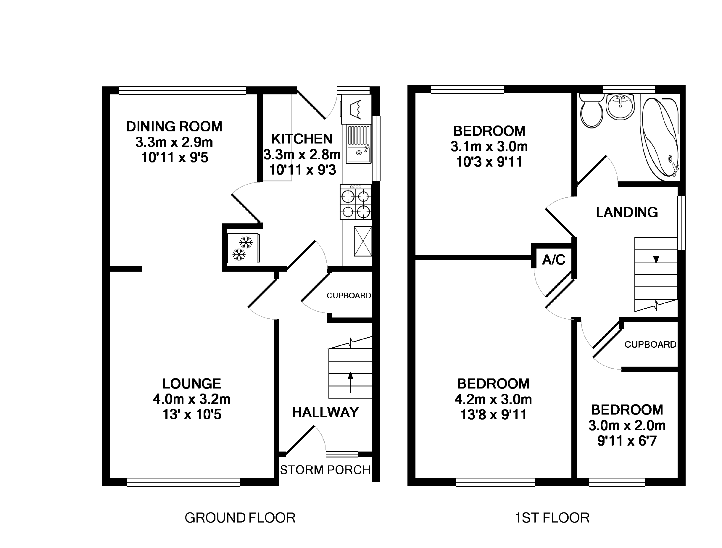 71, Barsby Drive, Loughborough floorplan