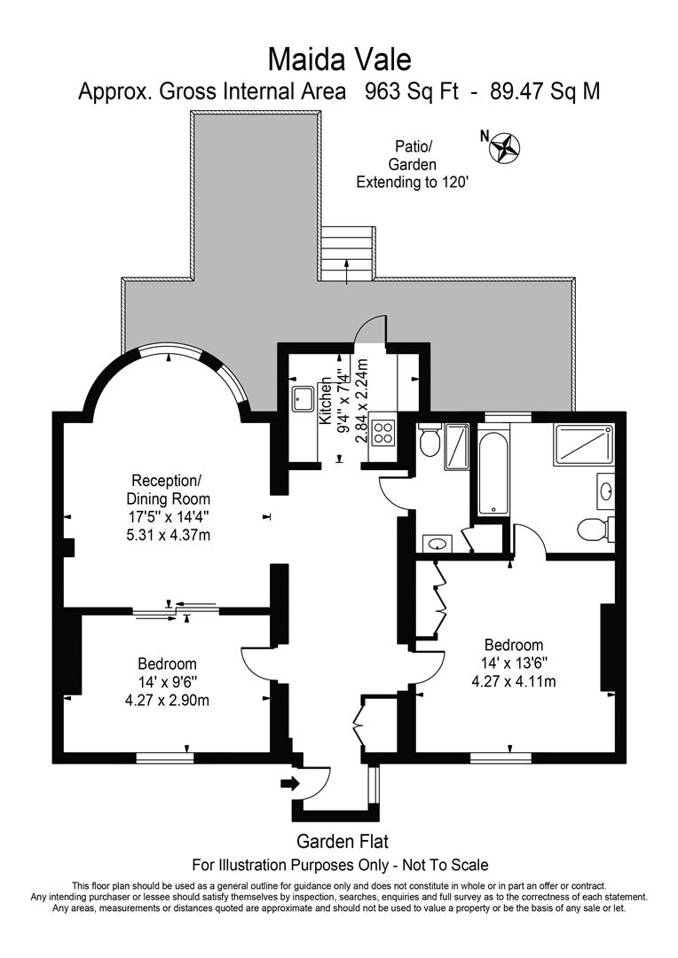 2 Bedrooms Flat for sale in Maida Vale, London W9