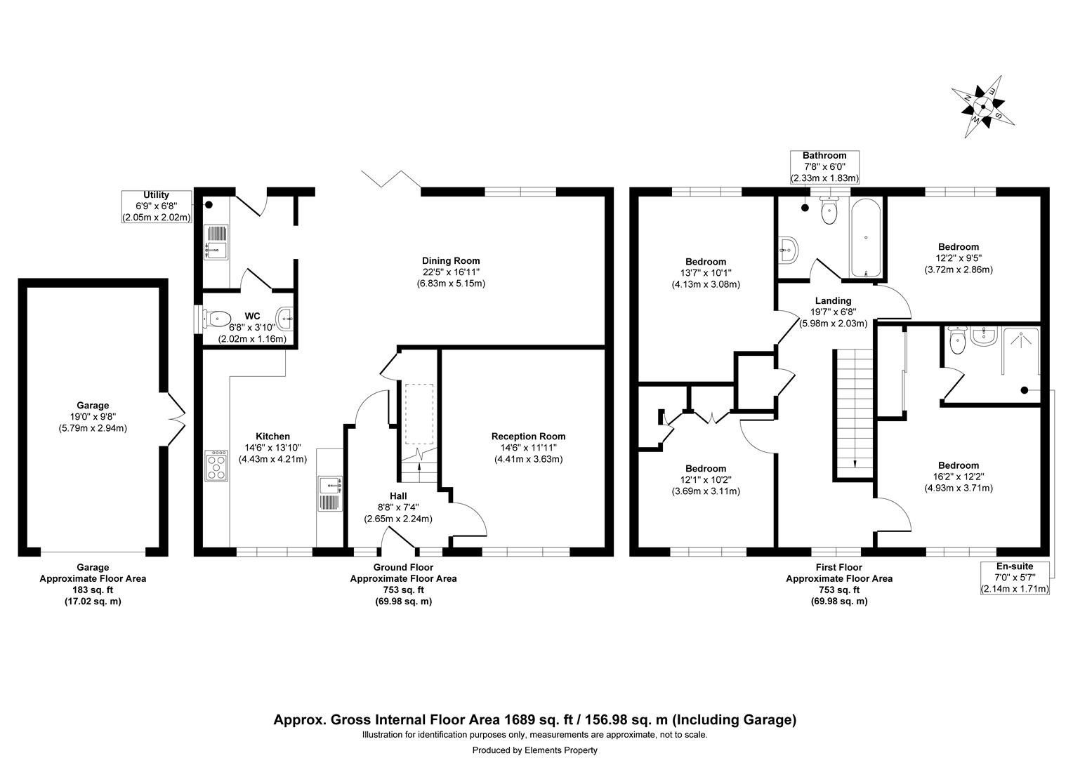 17, Norris Lane, Haywards Heath floorplan