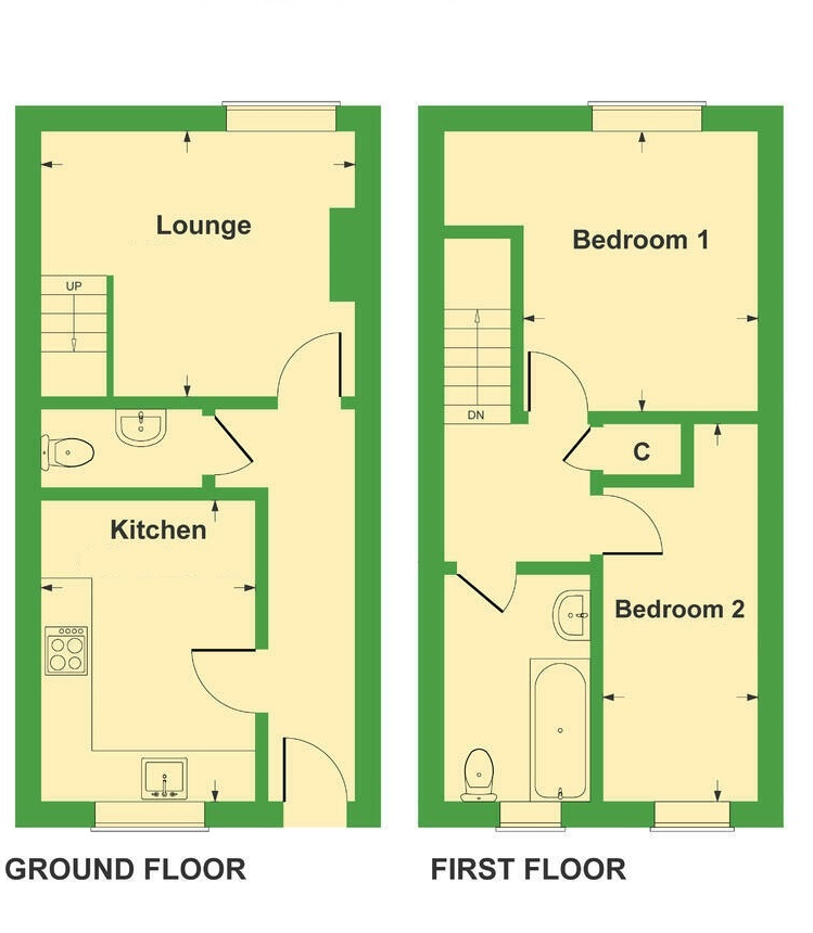 1D, Wallbrook Street, Bilston floorplan