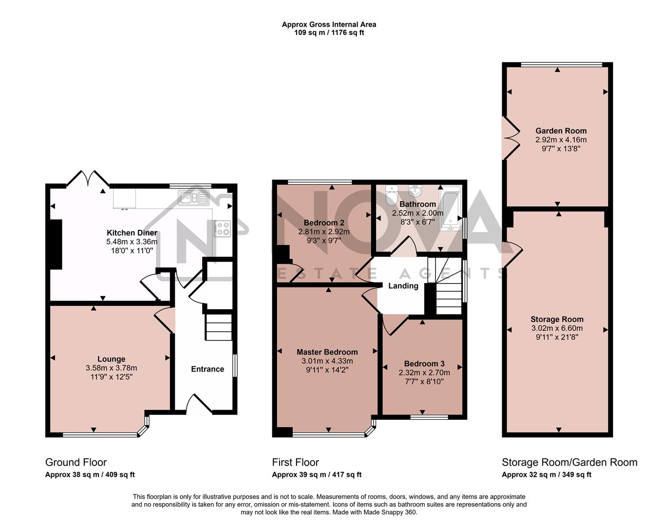 43, Hollybush Road, Luton floorplan
