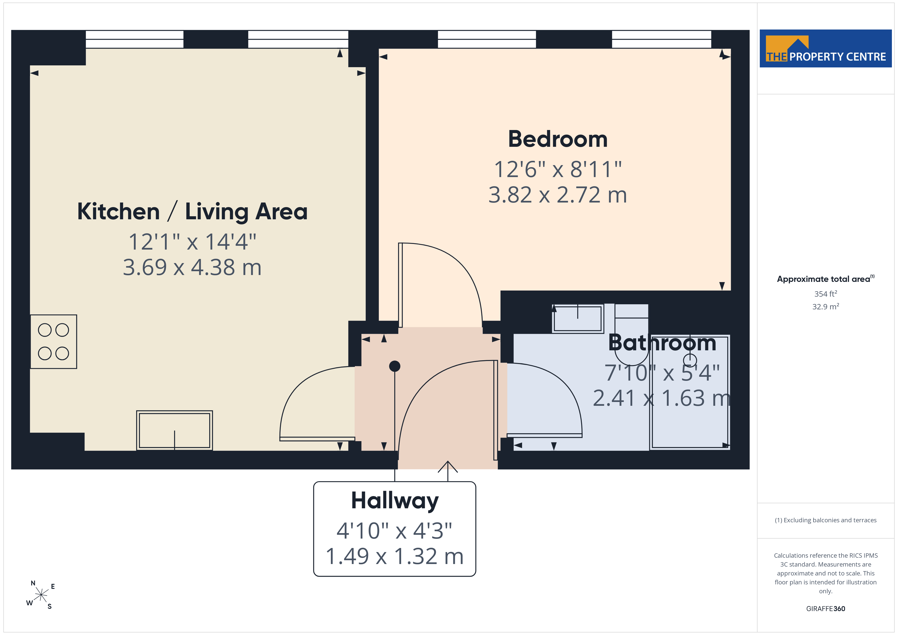 Flat 22, The Post House,, Eastern Avenue, Gloucestershire floorplan