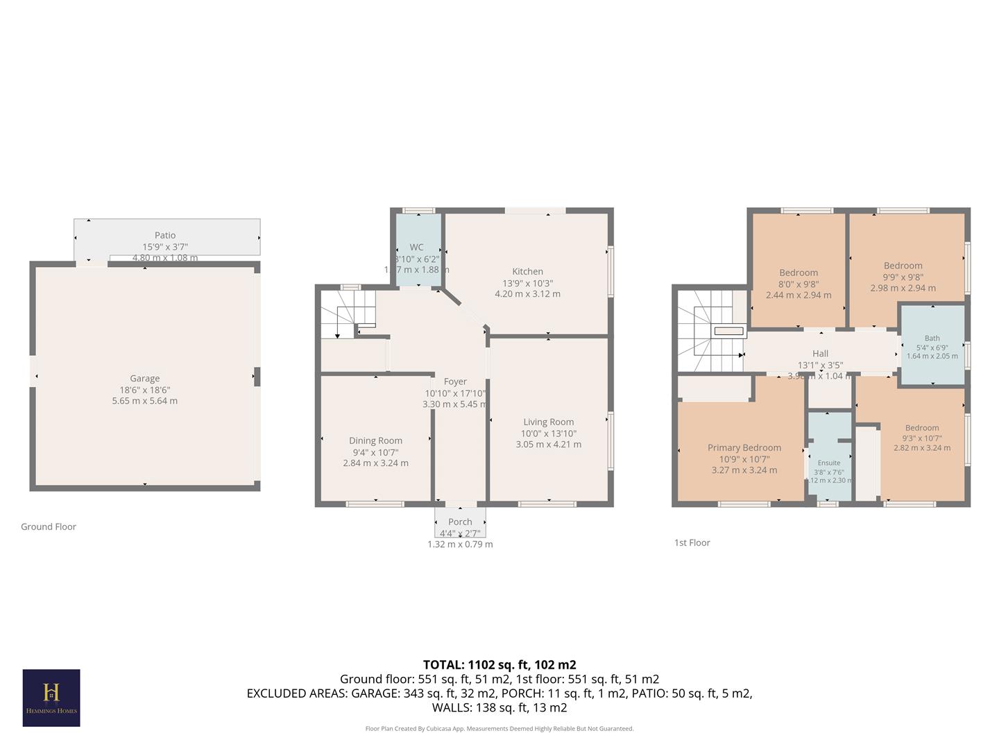 1, Ell Crescent, Glasgow floorplan