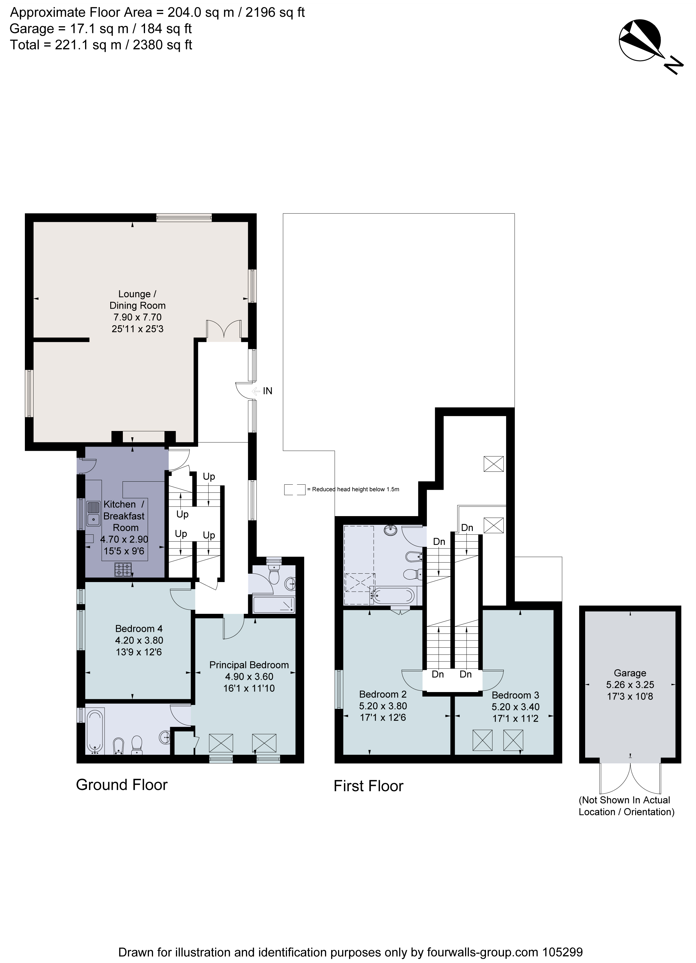 Pyghtle Cottage,, Redhall Lane, Rickmansworth floorplan