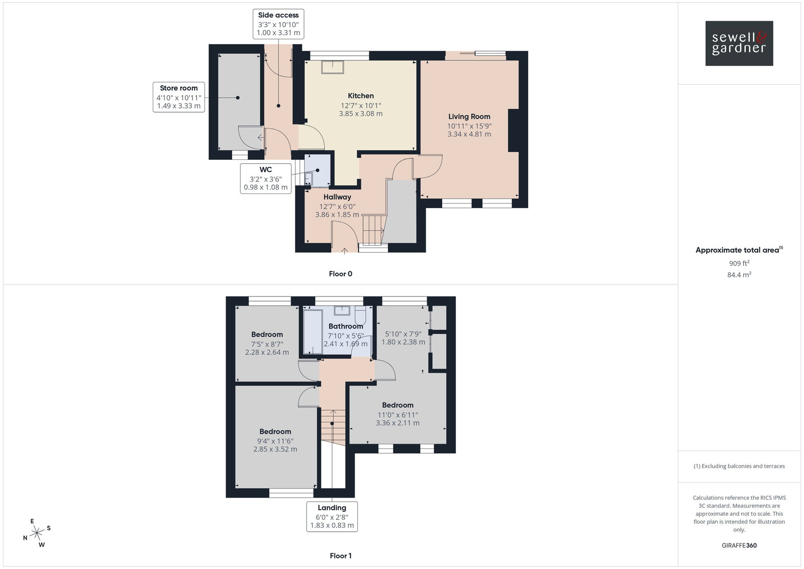 12, The Queens Drive, Rickmansworth floorplan
