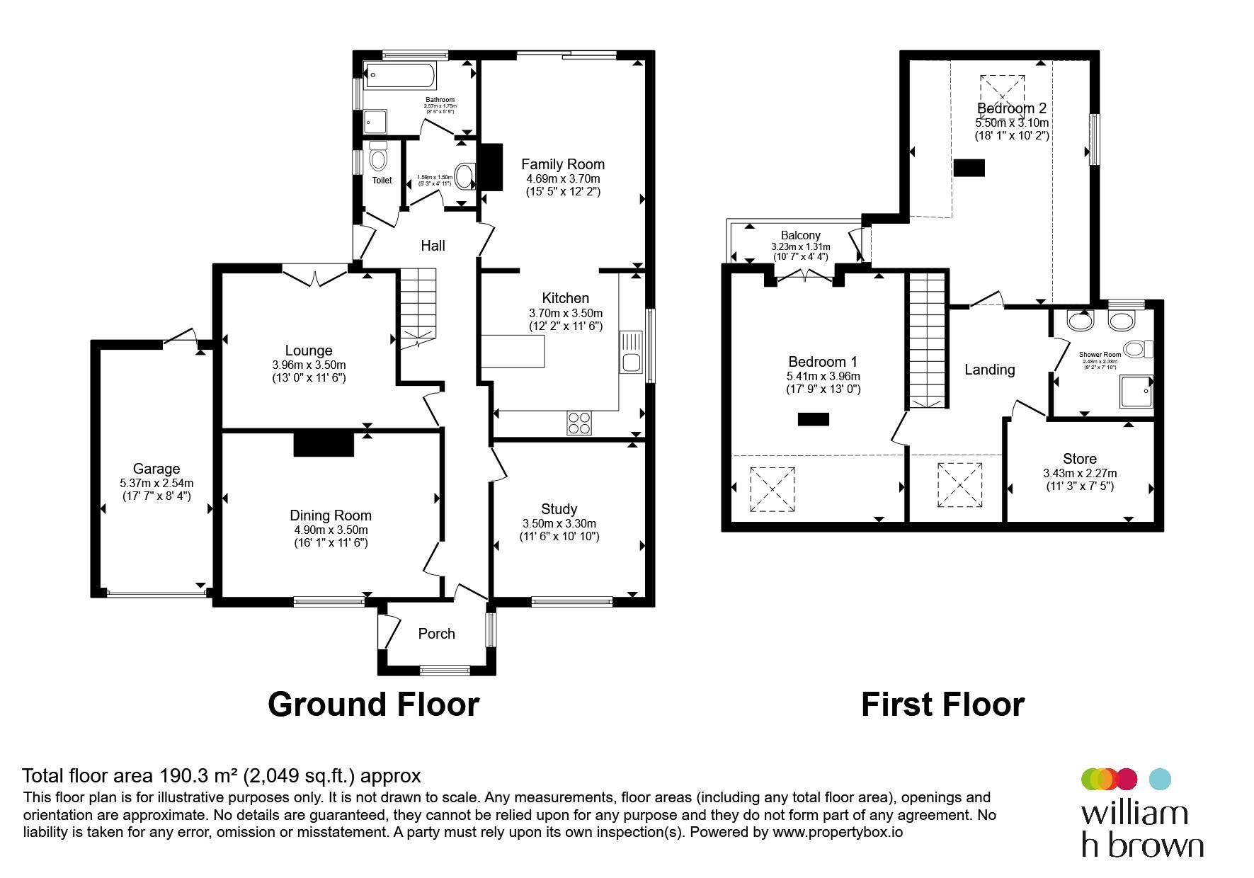 64, The Lane, Cambridge floorplan