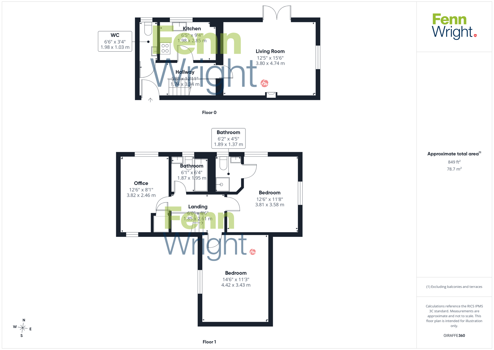 7, Knevett Close, Colchester floorplan