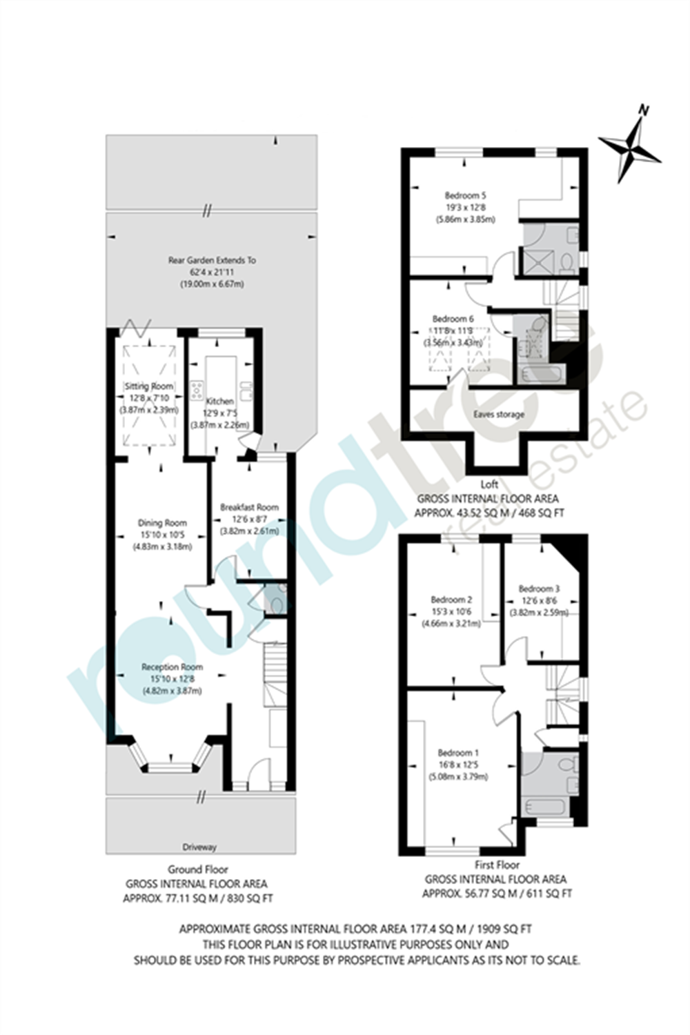 618, Leeside Crescent, Golders Green floorplan