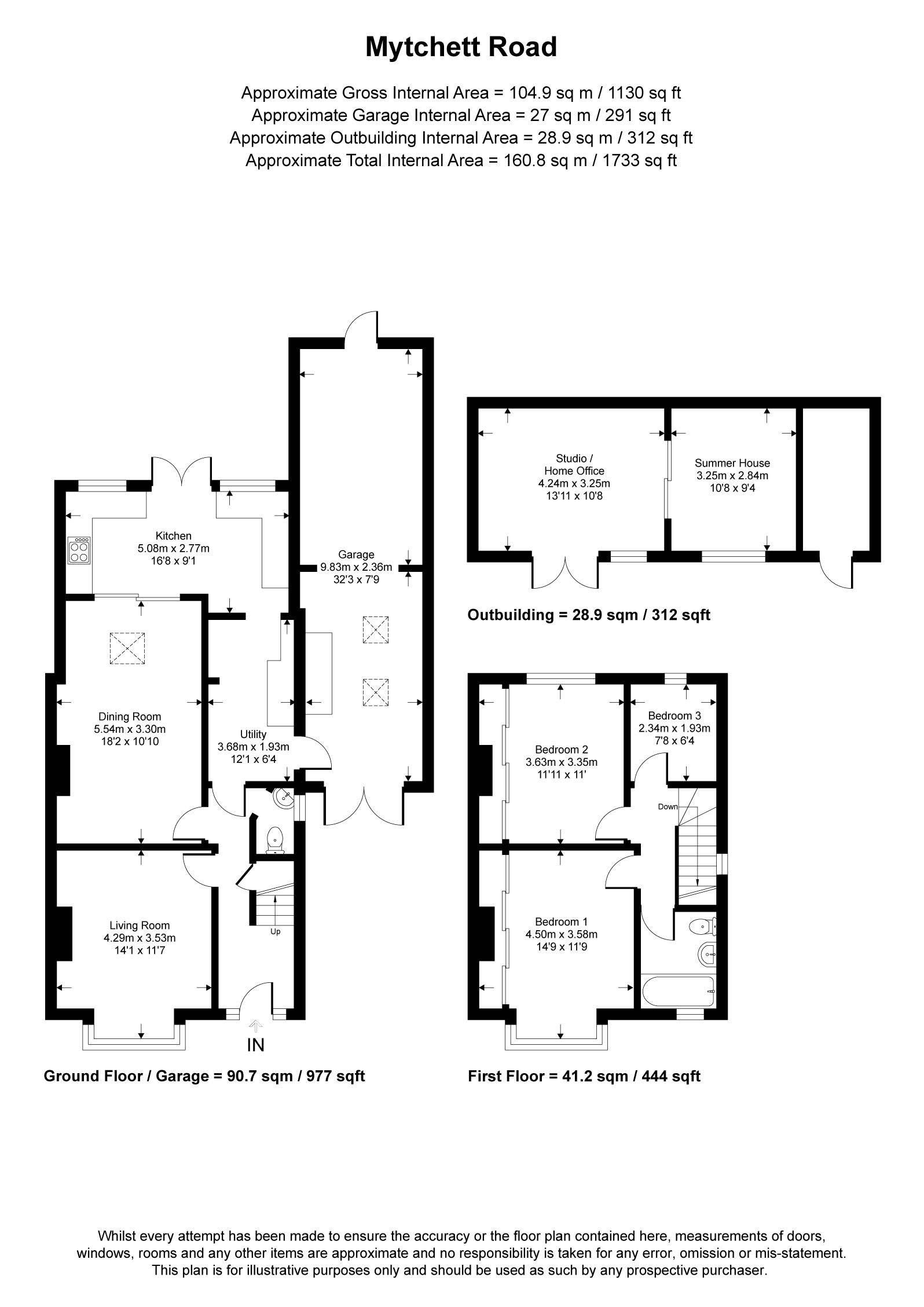 190, Mytchett Road, Camberley floorplan