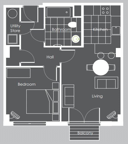 309 Cypress Place,, Cypress Place, MANCHESTER floorplan