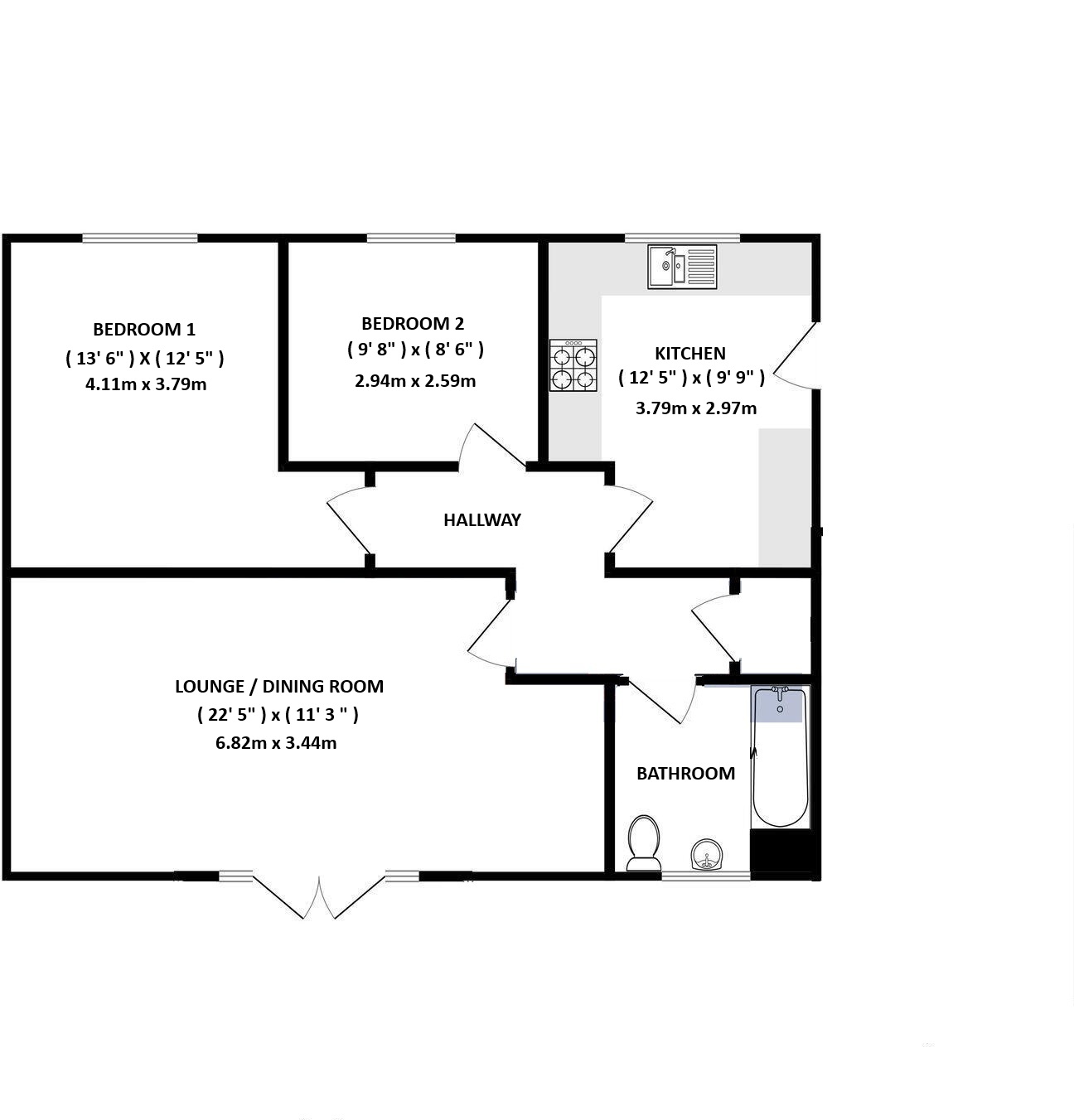 9, Millfields, King's Lynn floorplan