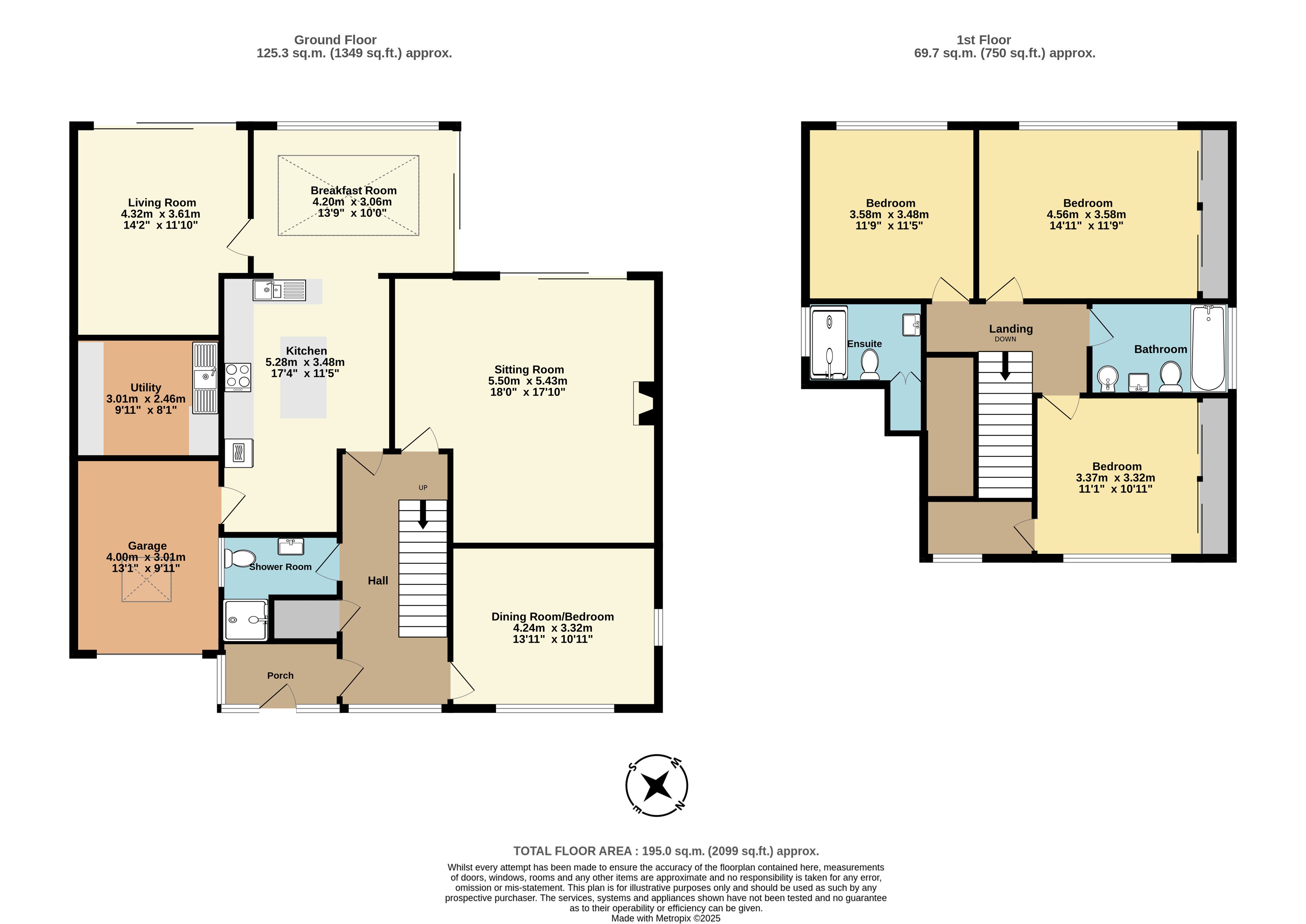 11, Carberry Avenue, Exmouth floorplan