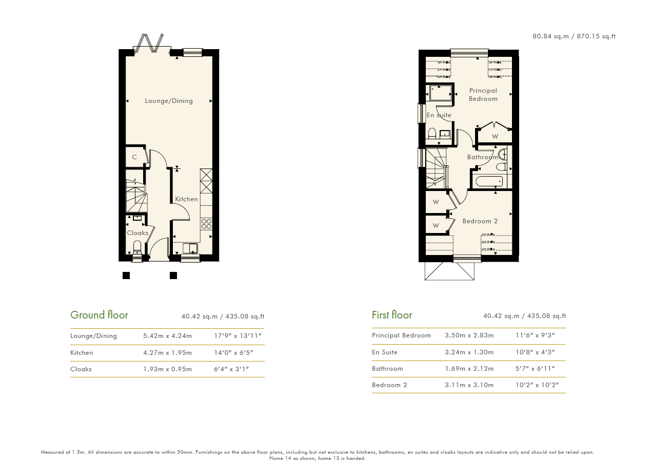 Home 13, Sumners Fields, Barns Green floorplan