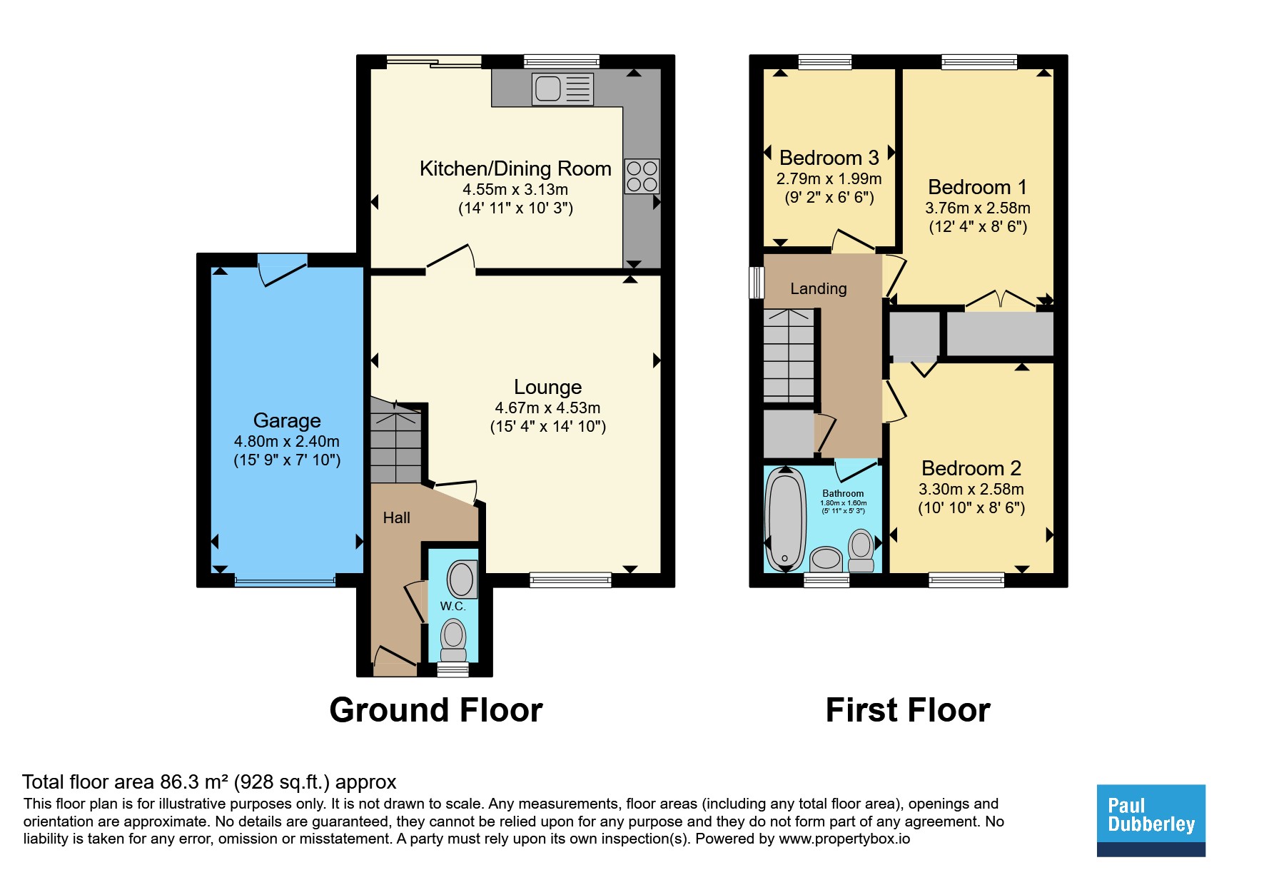 94, Steven Drive, Bilston floorplan