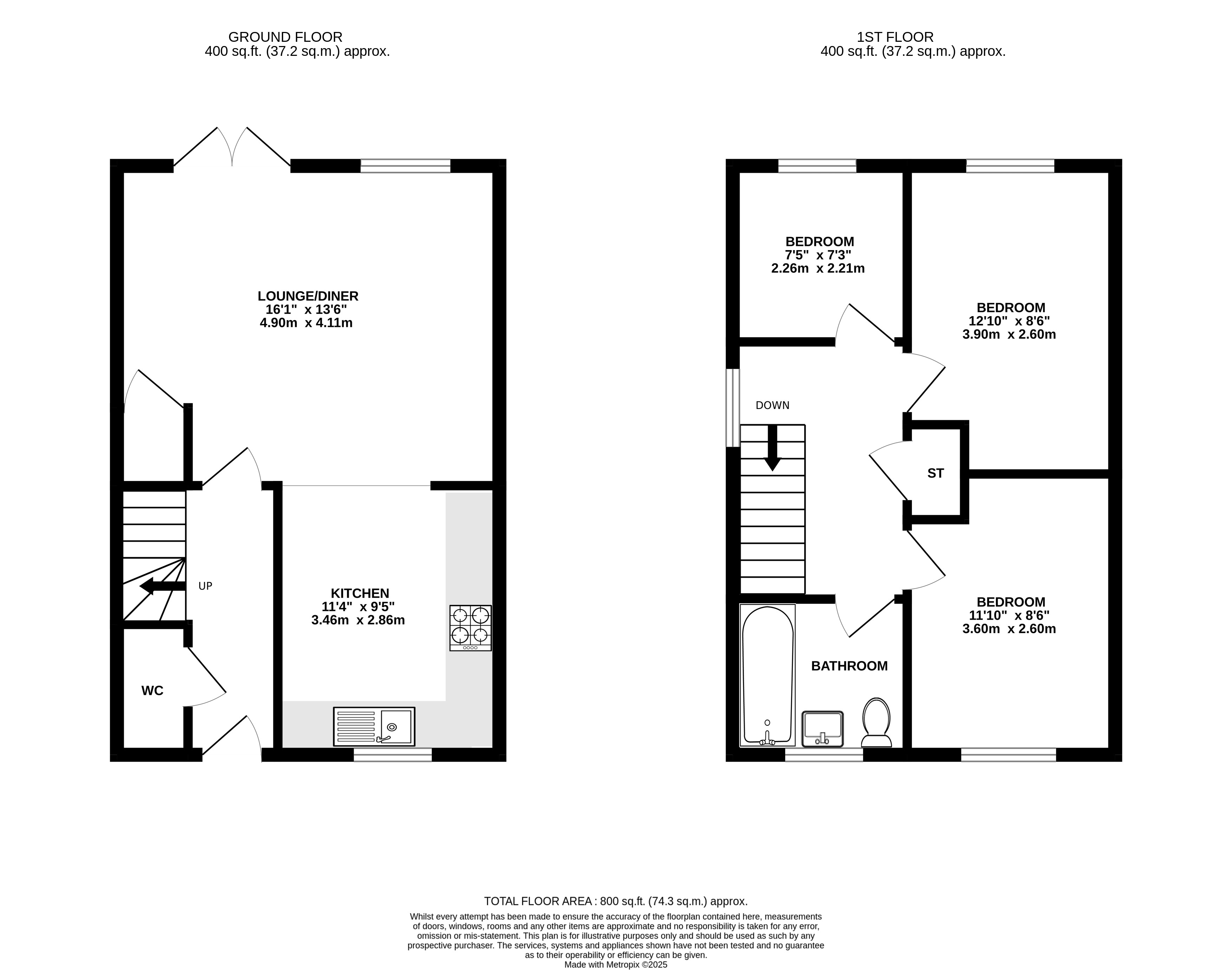 4, The Wharf, Belper floorplan