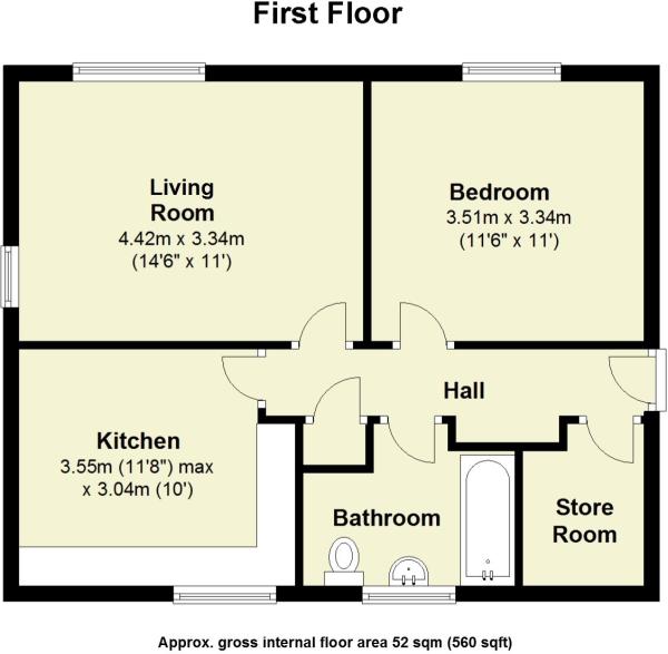 1 Bedrooms Flat to rent in Musgrave Way, Fen Ditton, Cambridge CB5