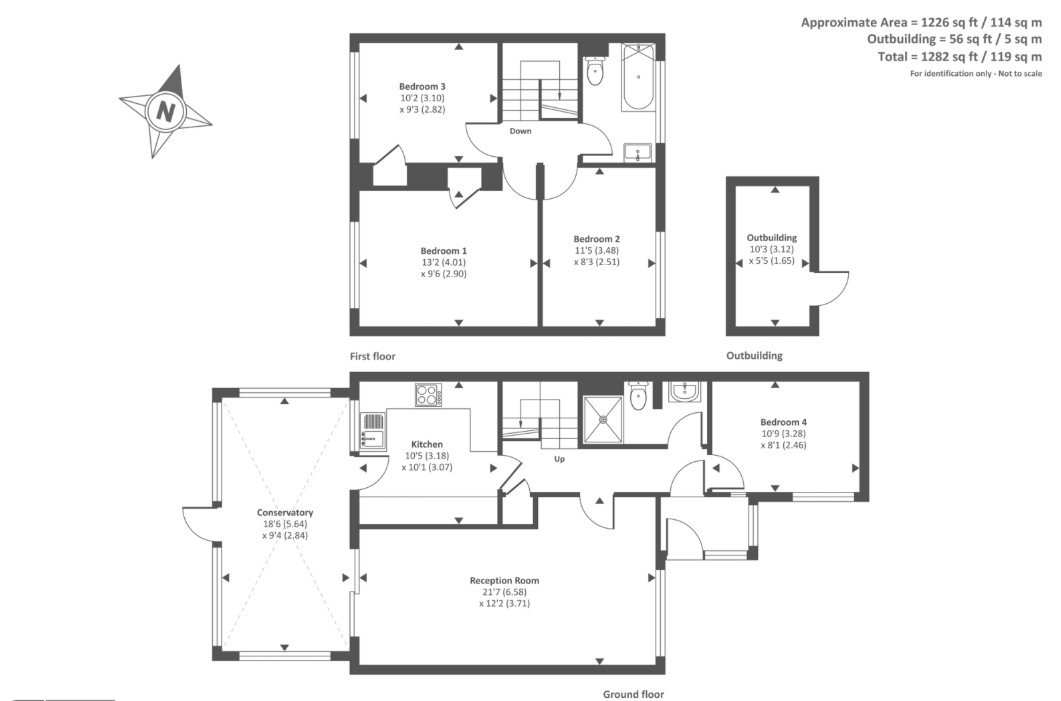 93, Barnard Crescent, Aylesbury floorplan