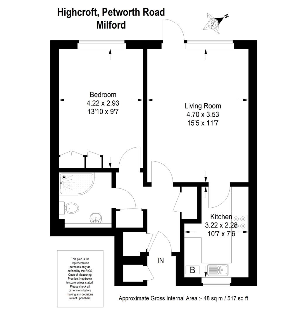 19, Highcroft, Milford floorplan