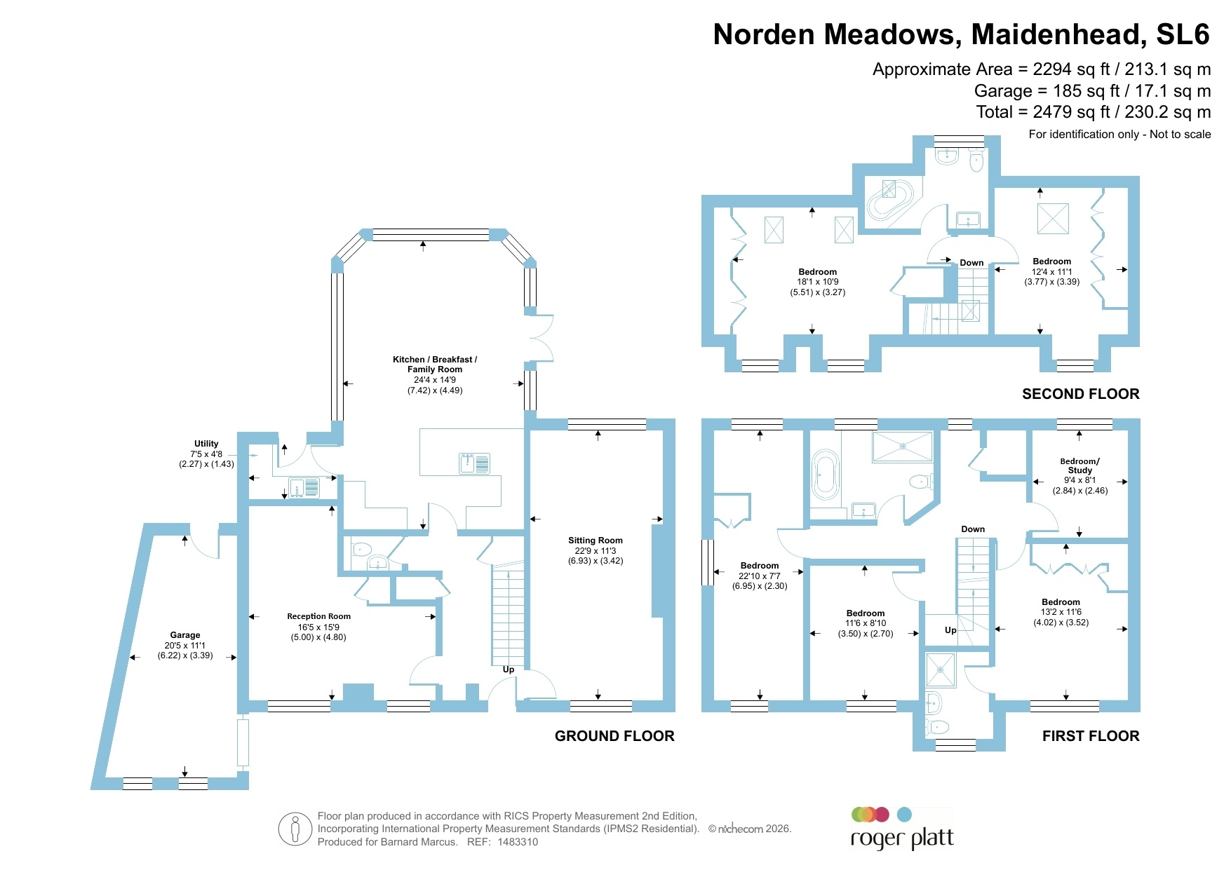3, Norden Meadows, Maidenhead floorplan