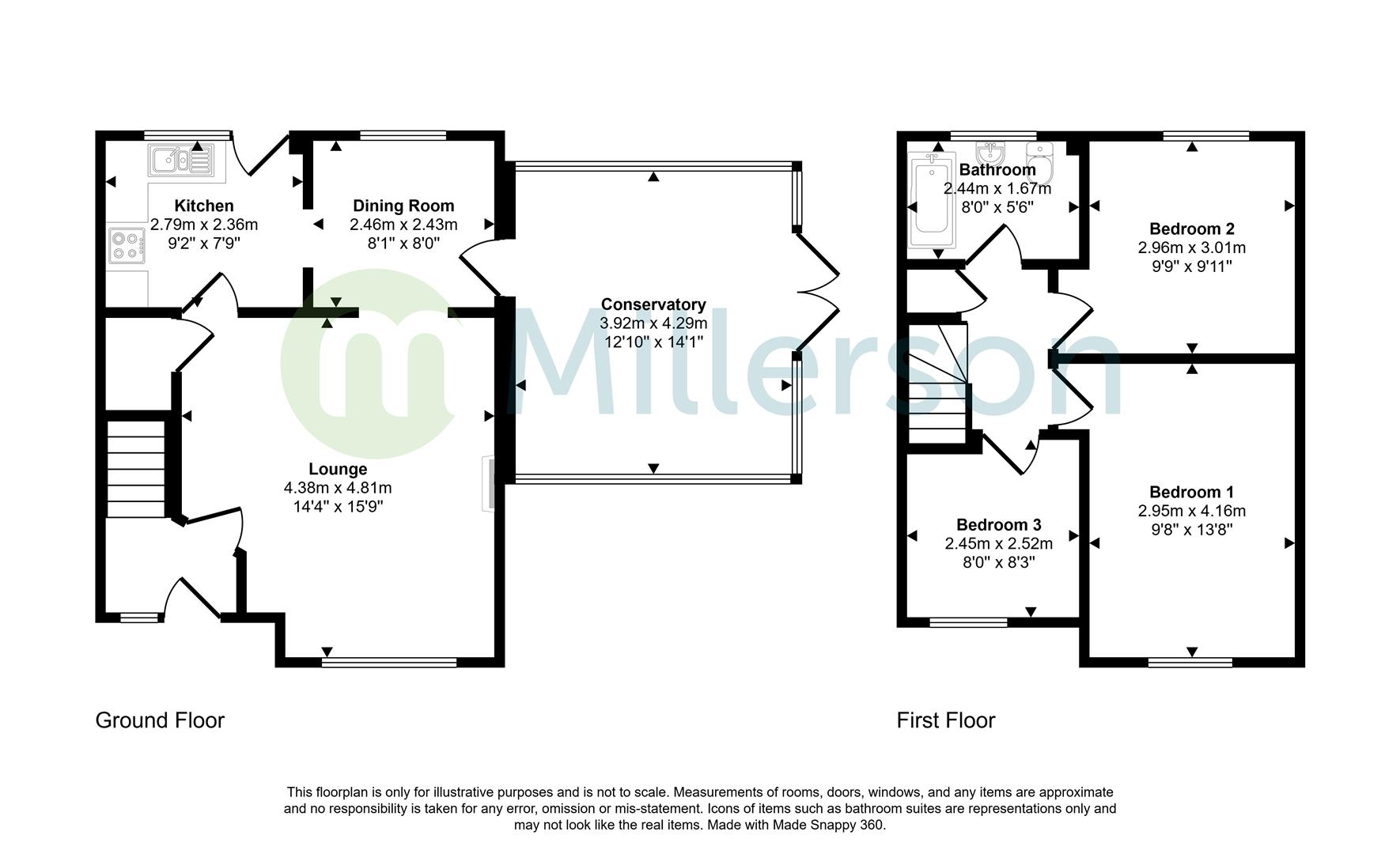 19, Watersedge Close, St. Austell floorplan