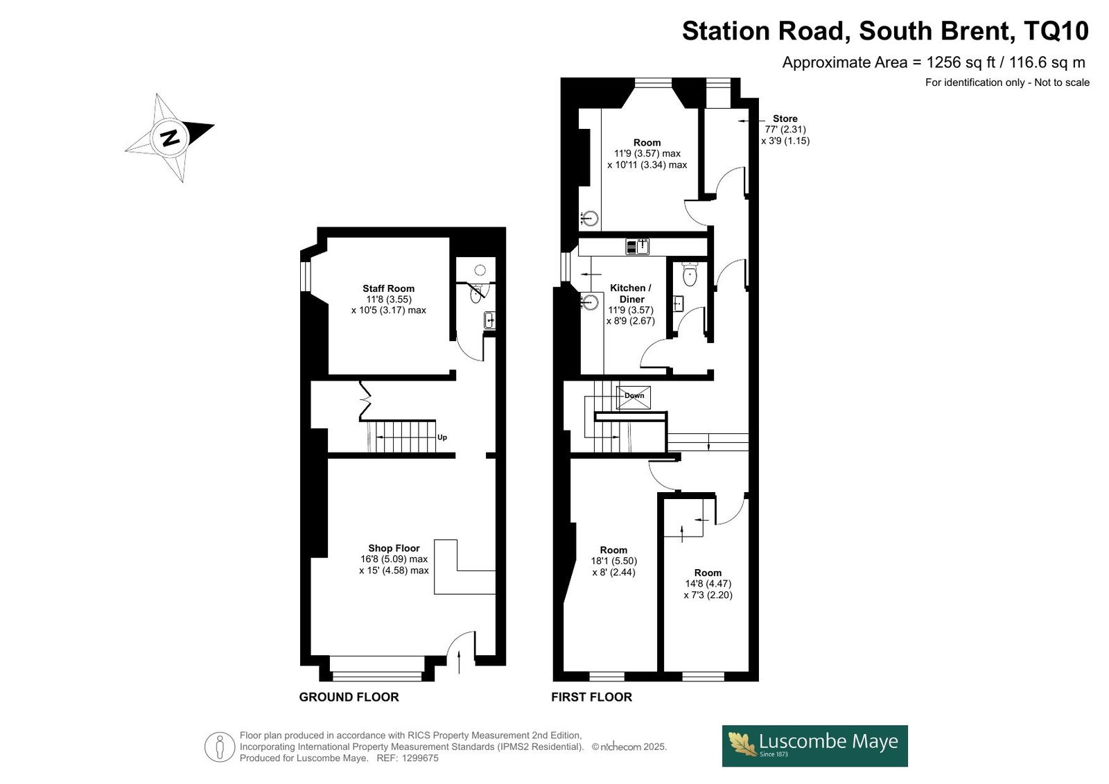 10, Station Road, South Brent floorplan