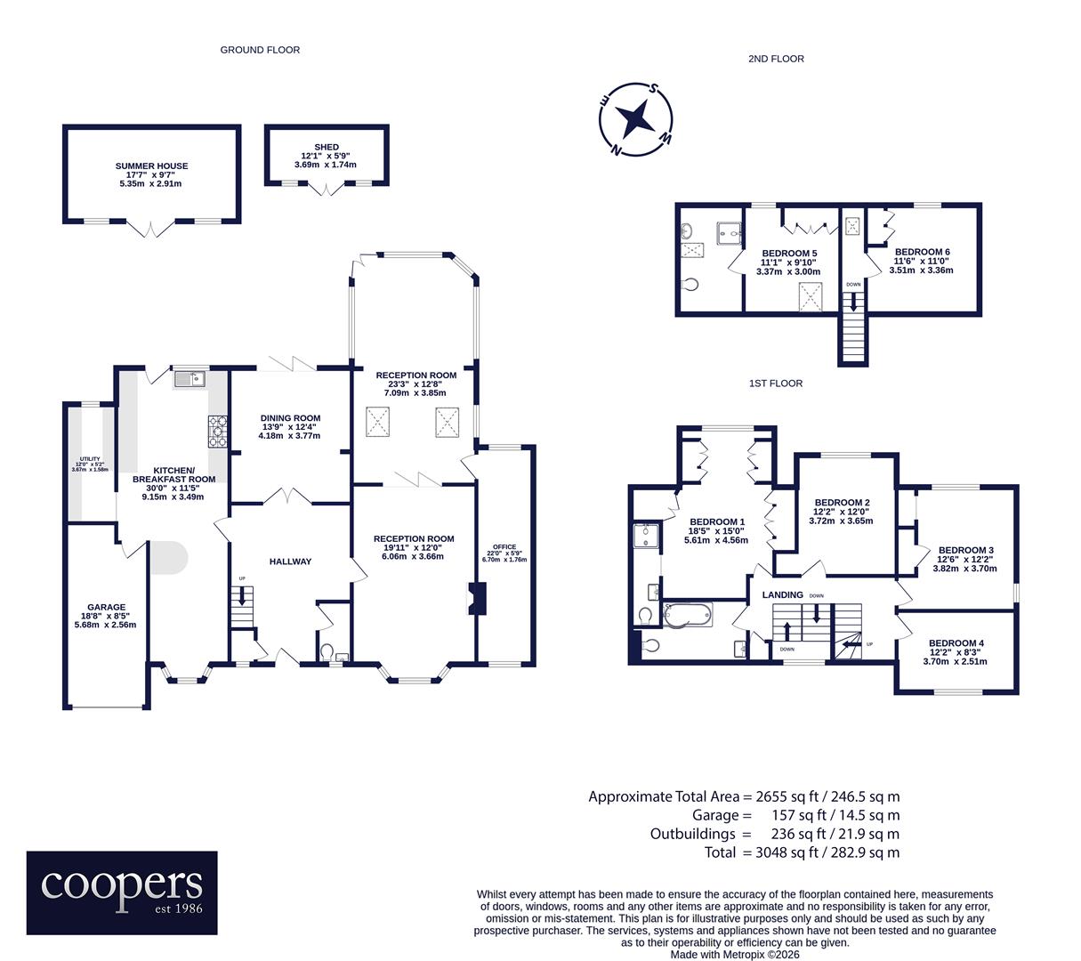 111, Broadwood Avenue, Ruislip floorplan