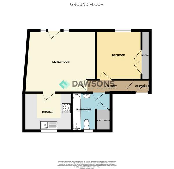 8, Ocean Crescent, Swansea floorplan