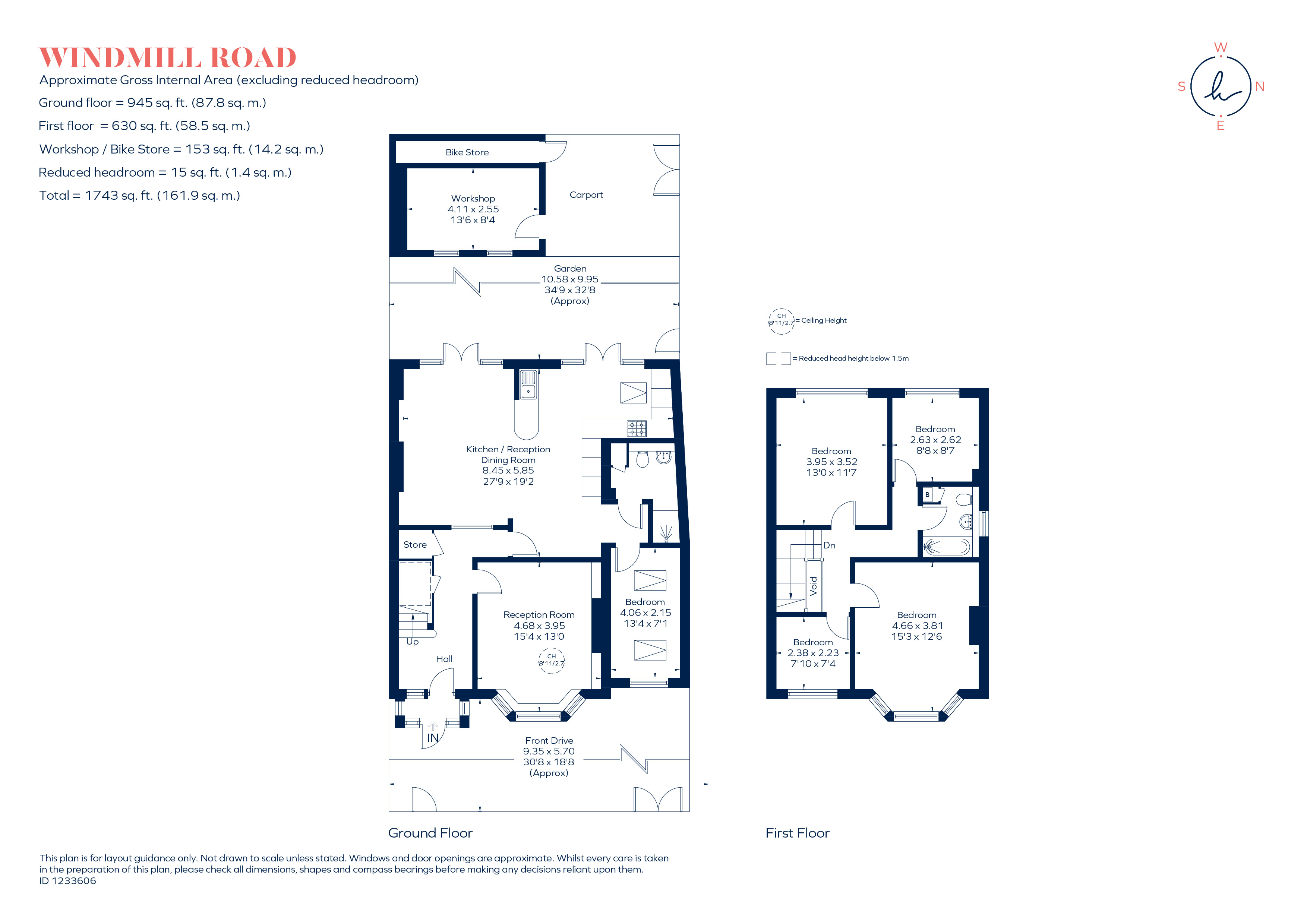 238, Windmill Road, Ealing floorplan