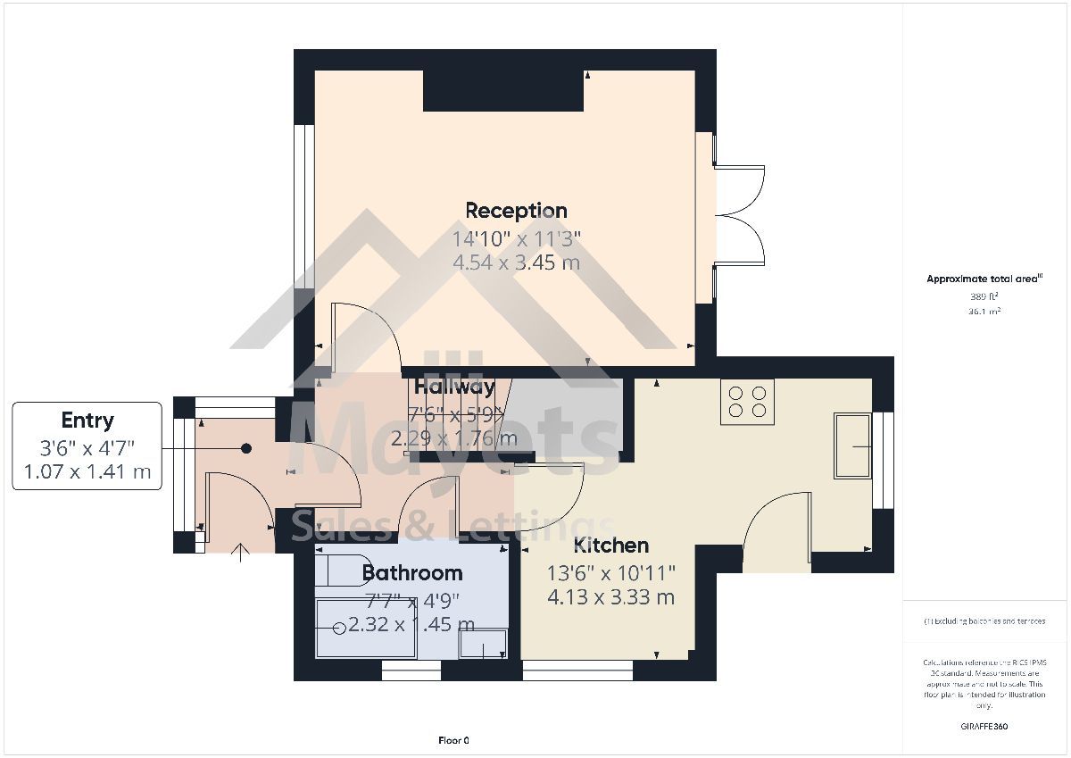 68 Devon Road, Blackburn floorplan