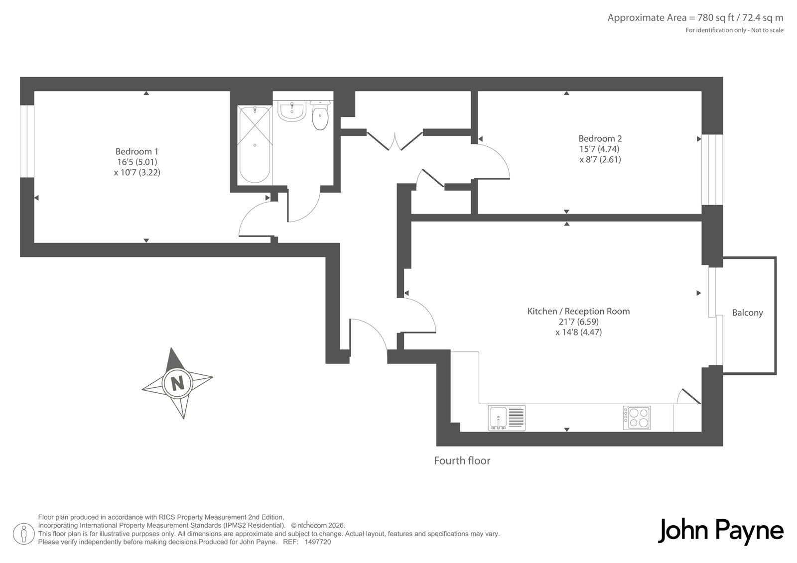 405 Holly Court,, West Parkside, Greenwich Peninsula floorplan