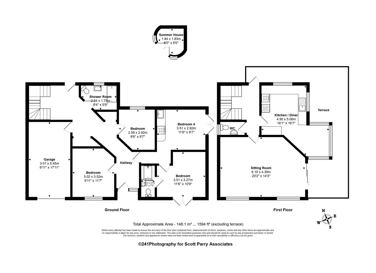 Trendhurst, 9 Trerieve Estate, Torpoint floorplan