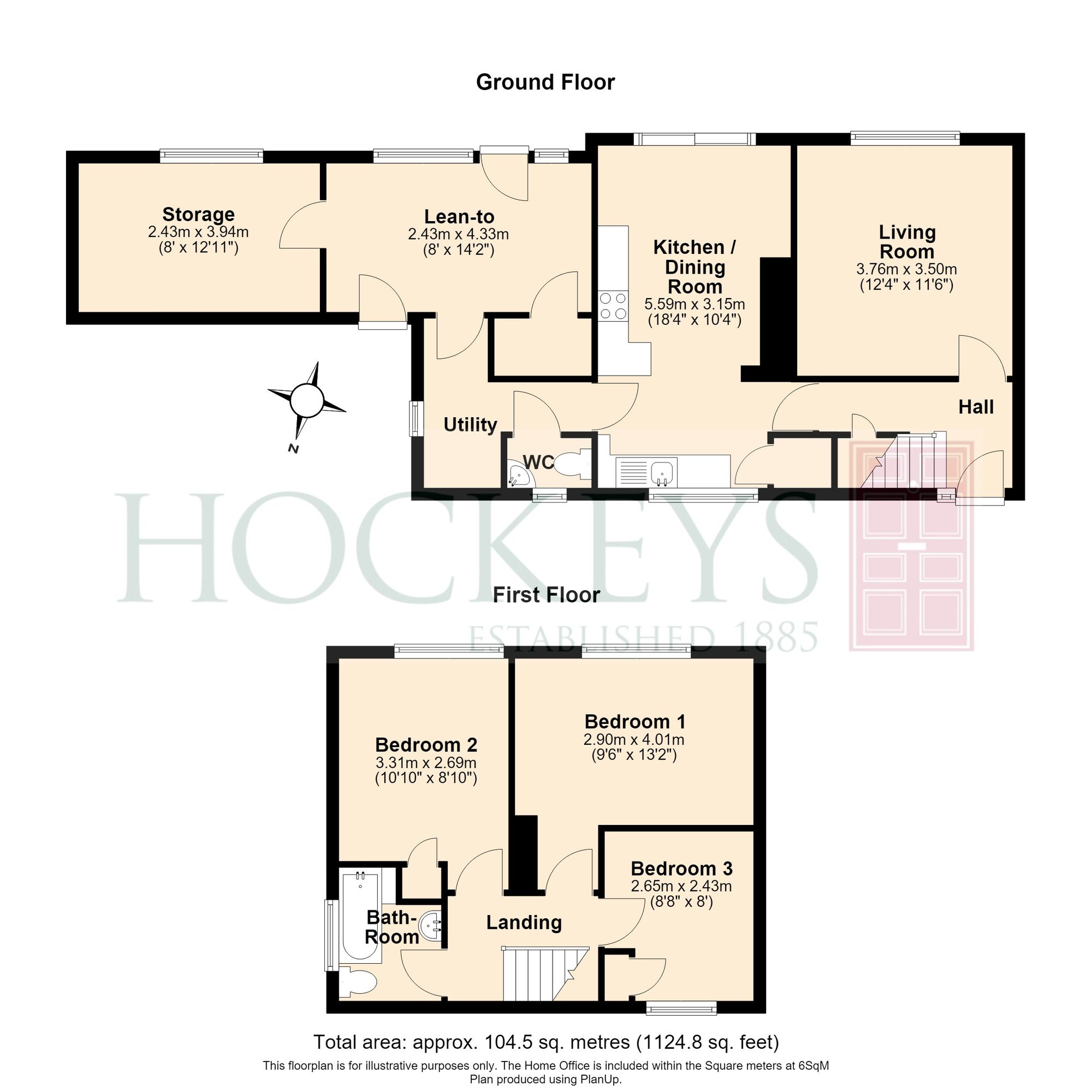 19 Dolls Close, Cambridge floorplan