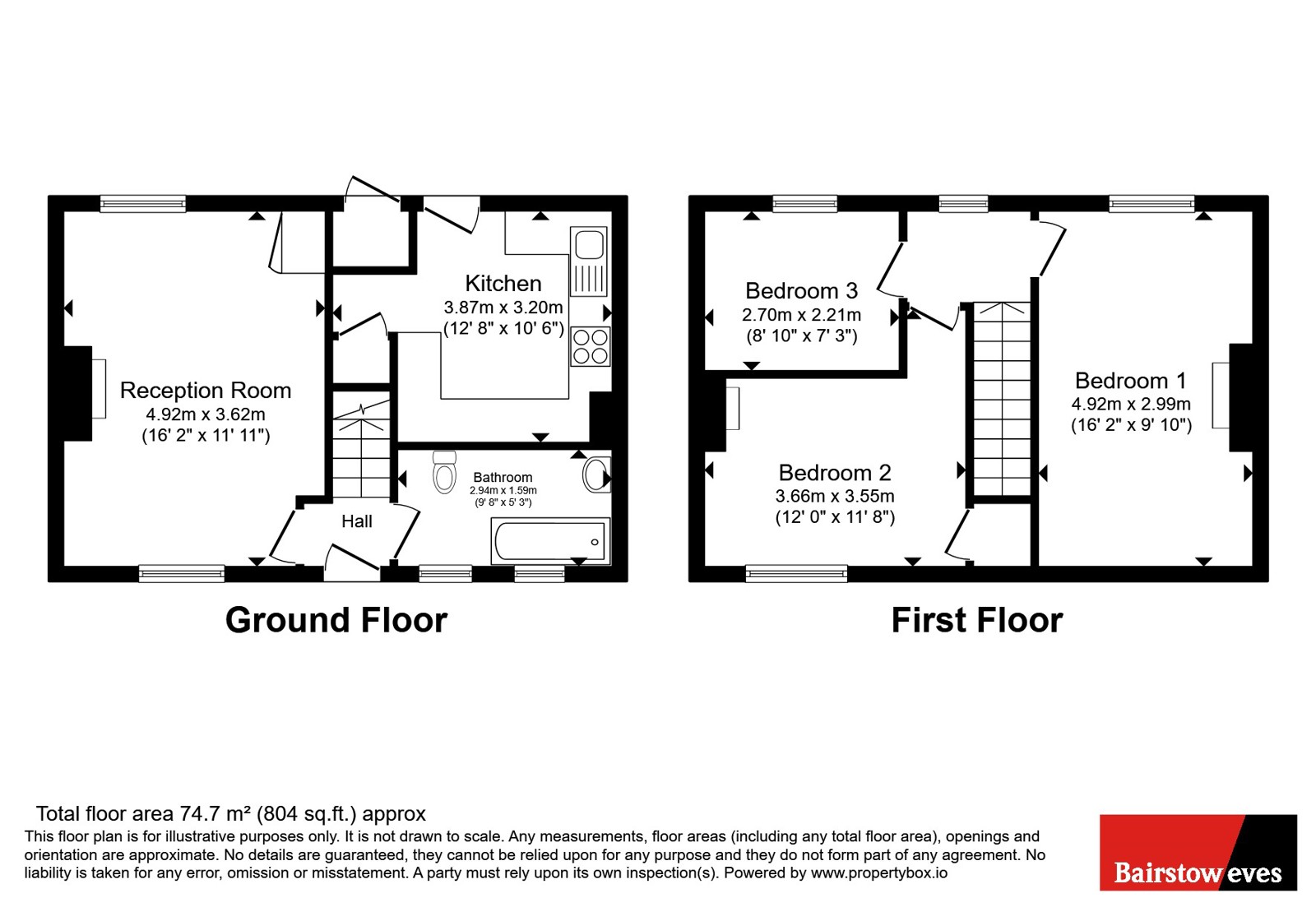 38, Downsway, Surrey floorplan