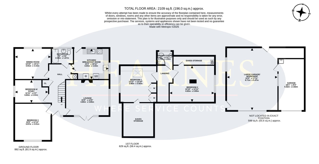 198, Victoria Road, Ferndown floorplan