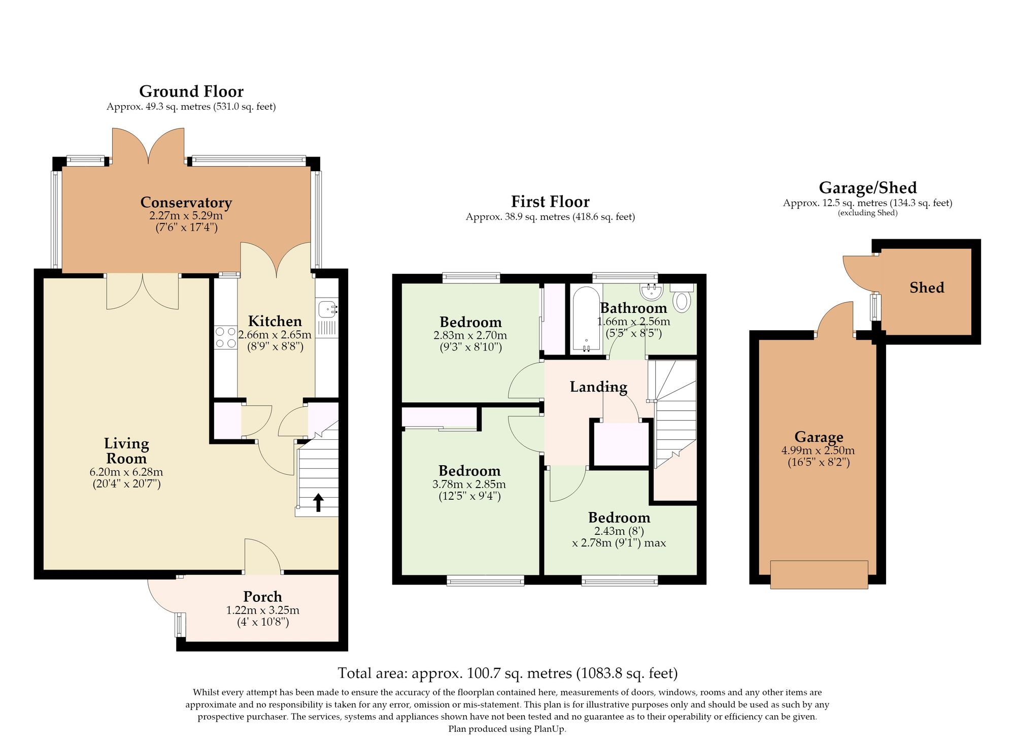 23 Ashleigh Gardens, Wymondham floorplan