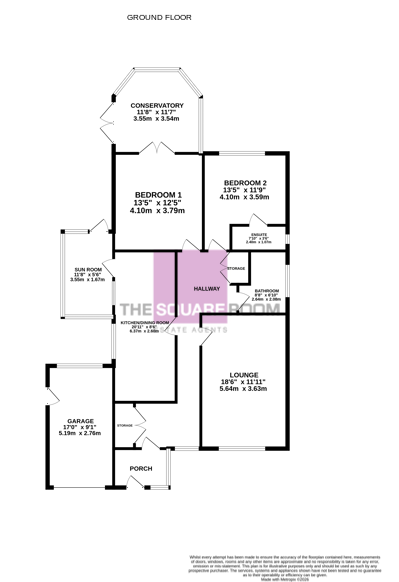 1, Carr Close, Hambleton floorplan