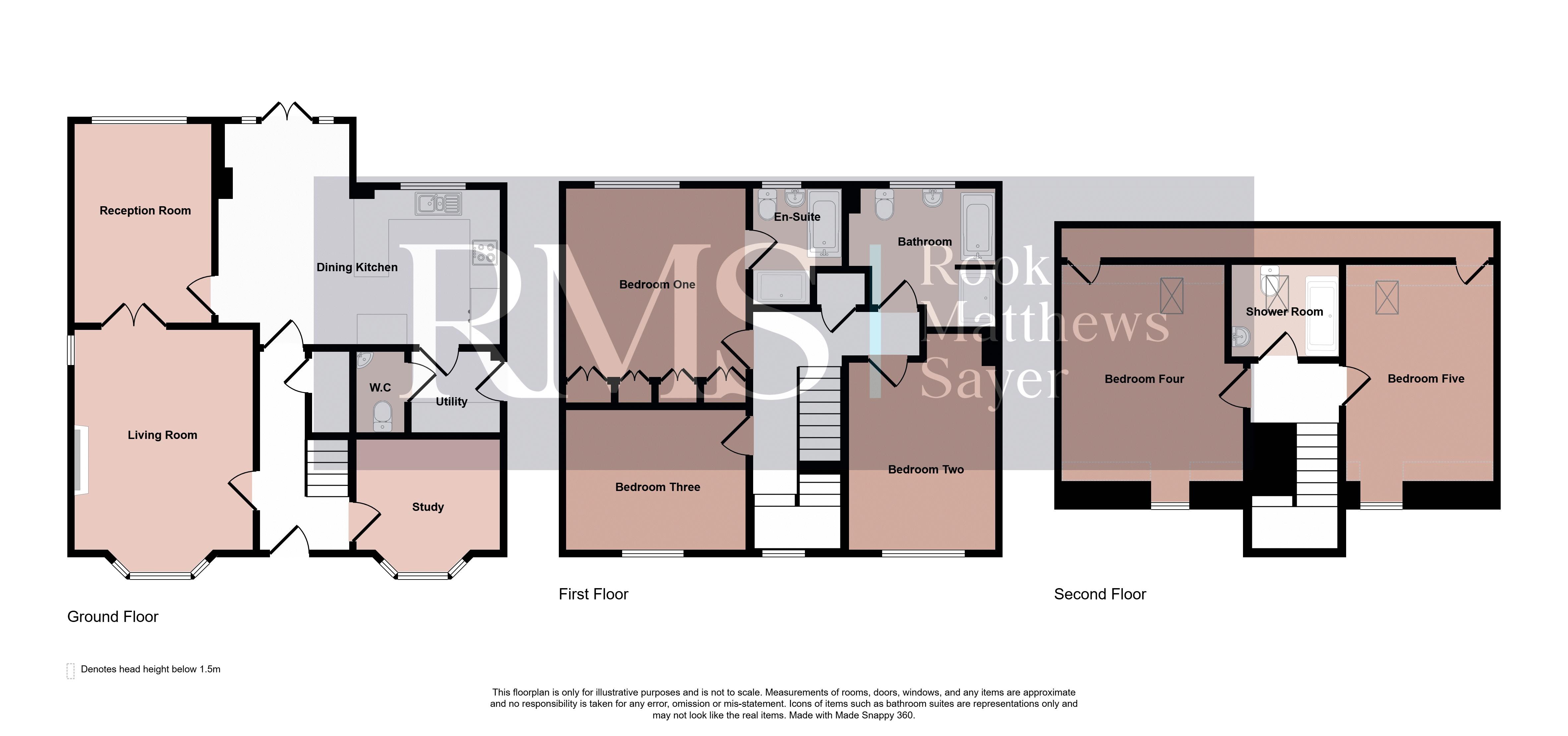 10, Marshall Green Way, Whitley Bay floorplan