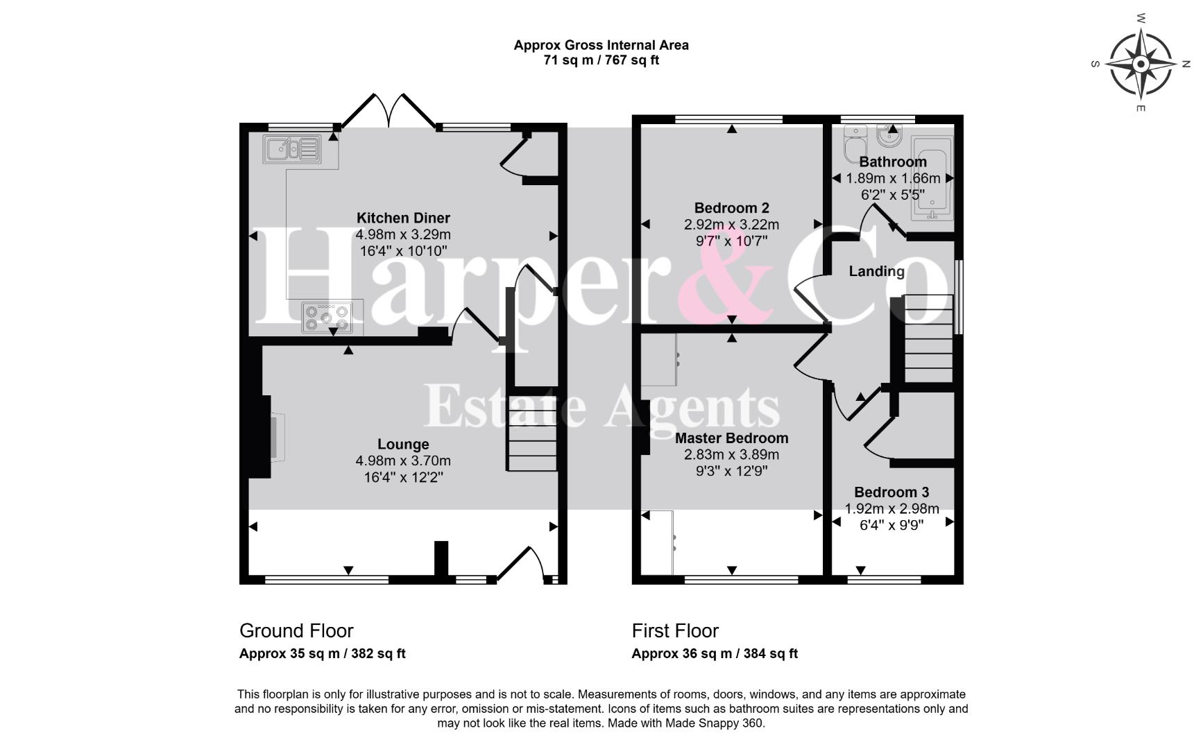 27, Felton Lane, Stockton-On-Tees floorplan