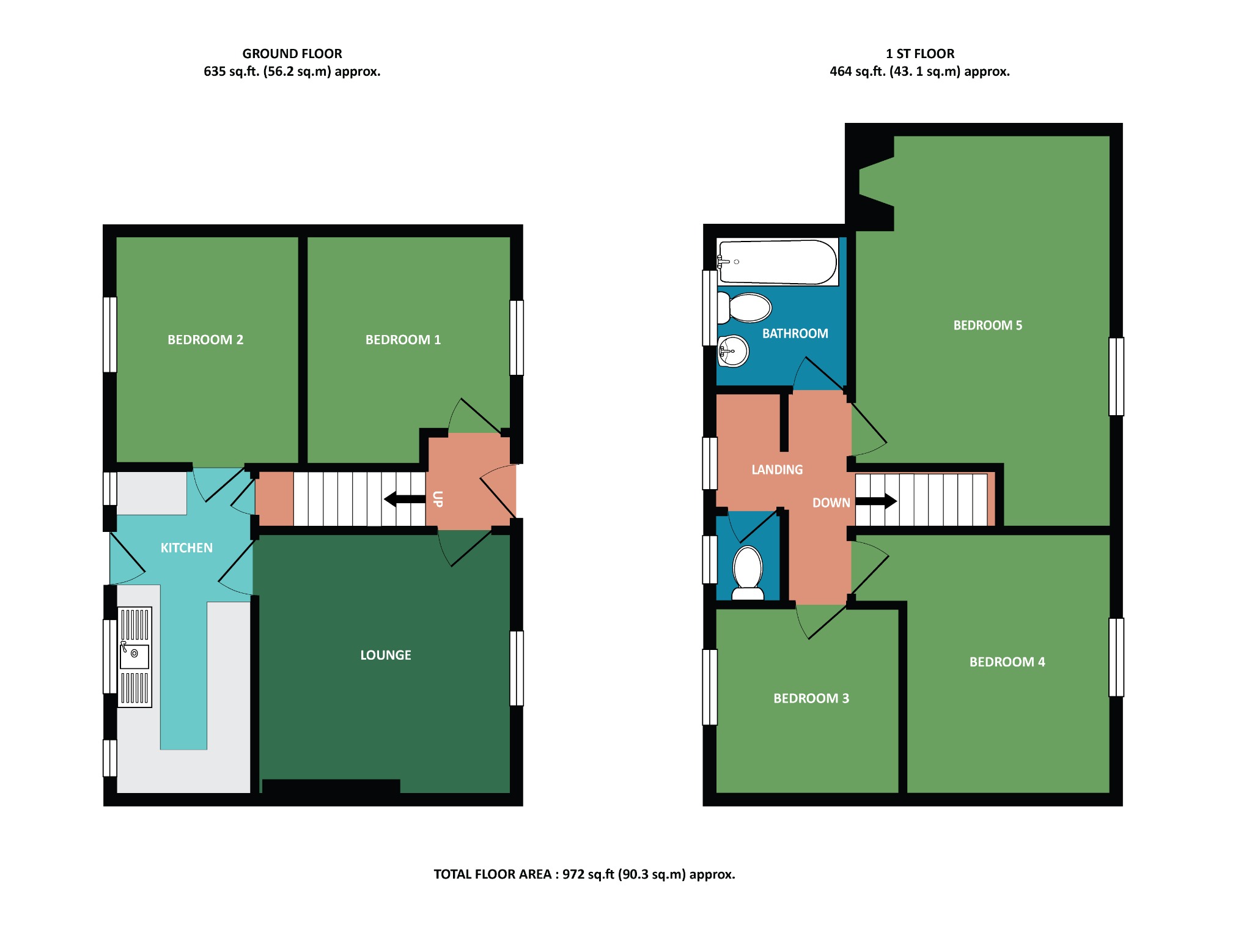 11, Colbourne Avenue, Brighton floorplan