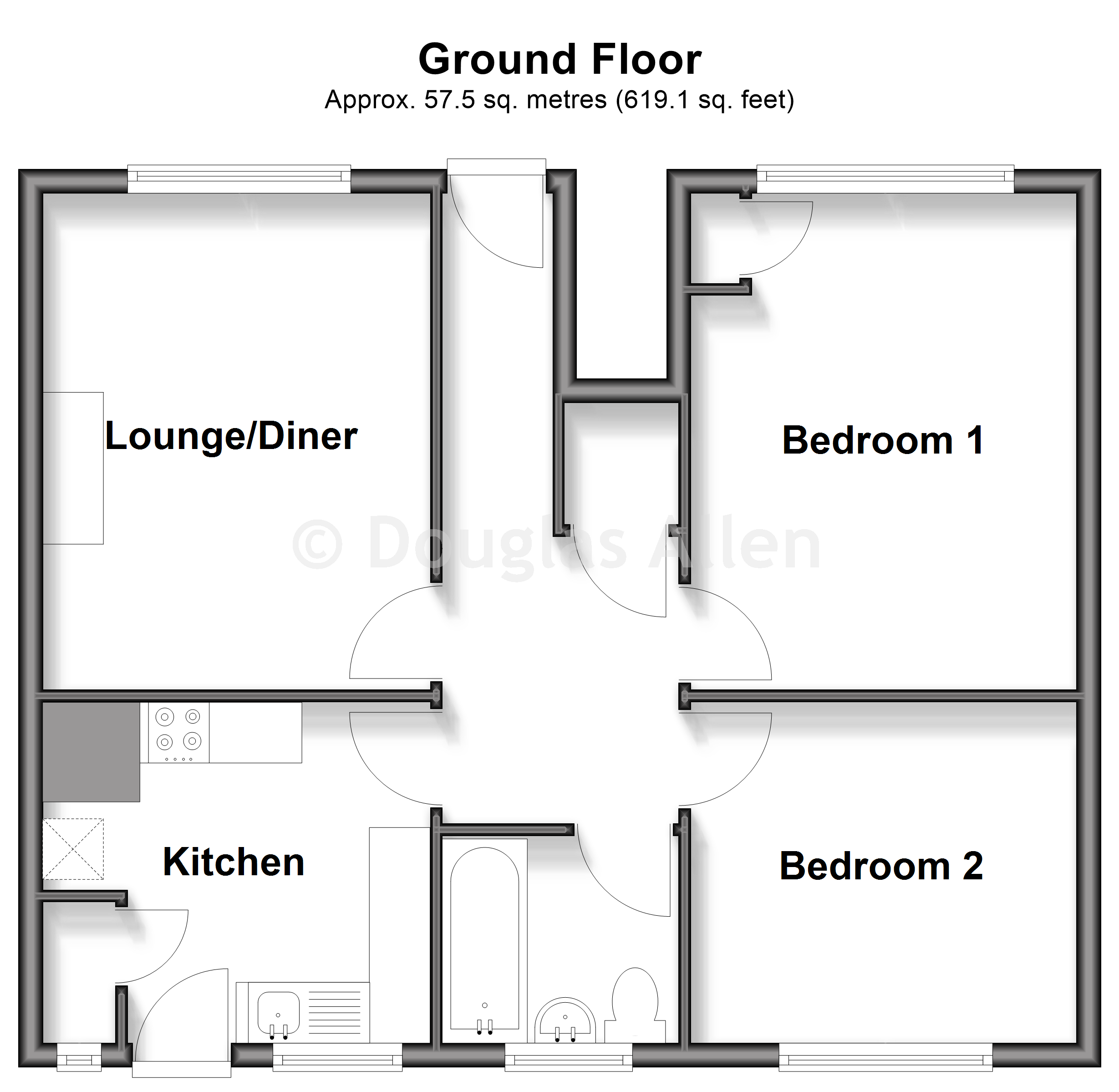 24, Rowan Green East, Brentwood floorplan