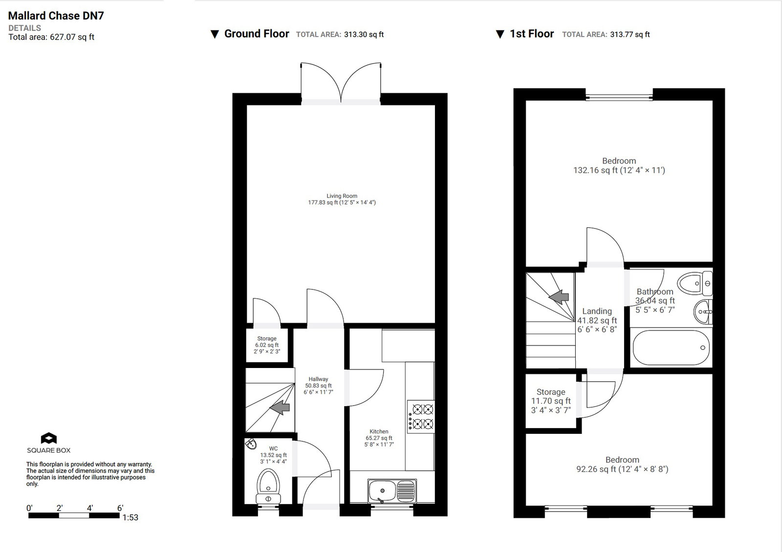 15, Mallard Chase, Doncaster floorplan
