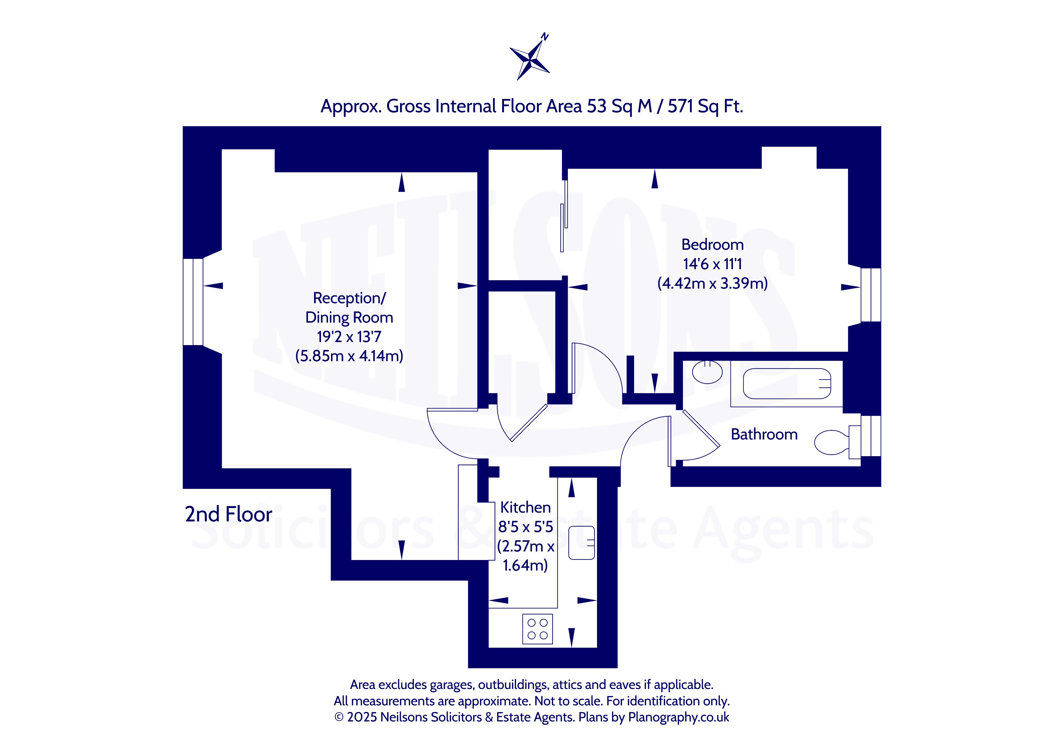 2 2F1, Oswald Terrace, Edinburgh floorplan